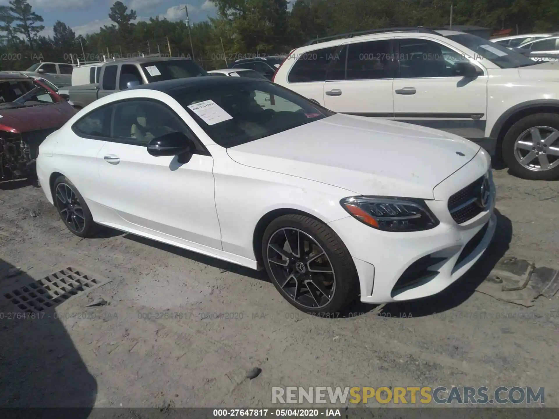 1 Photograph of a damaged car WDDWJ8EB5KF778526 MERCEDES-BENZ C 2019