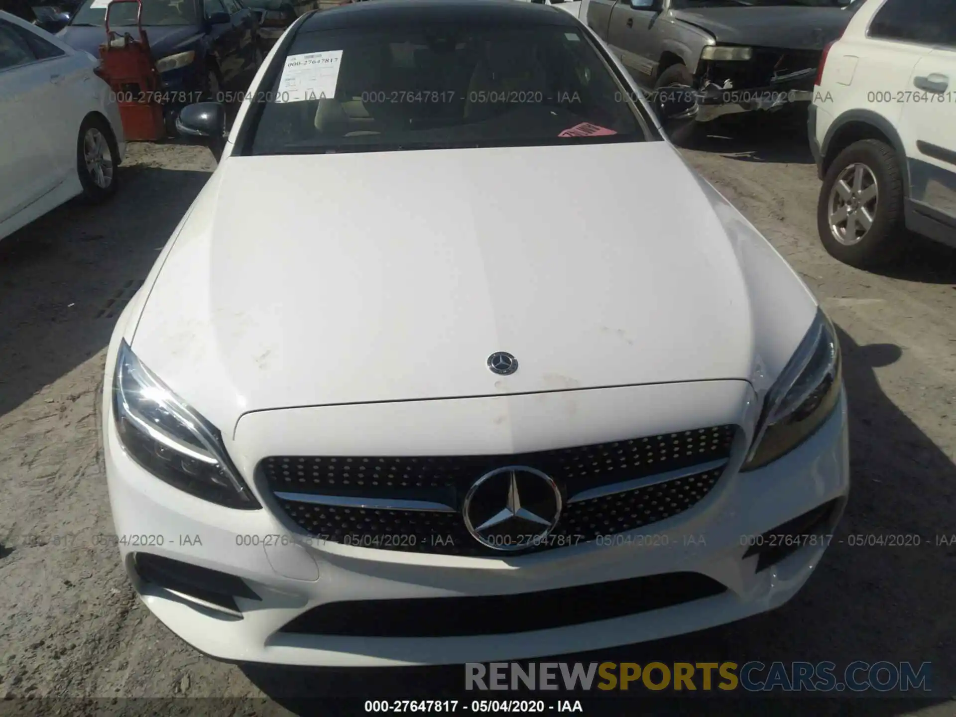 6 Photograph of a damaged car WDDWJ8EB5KF778526 MERCEDES-BENZ C 2019