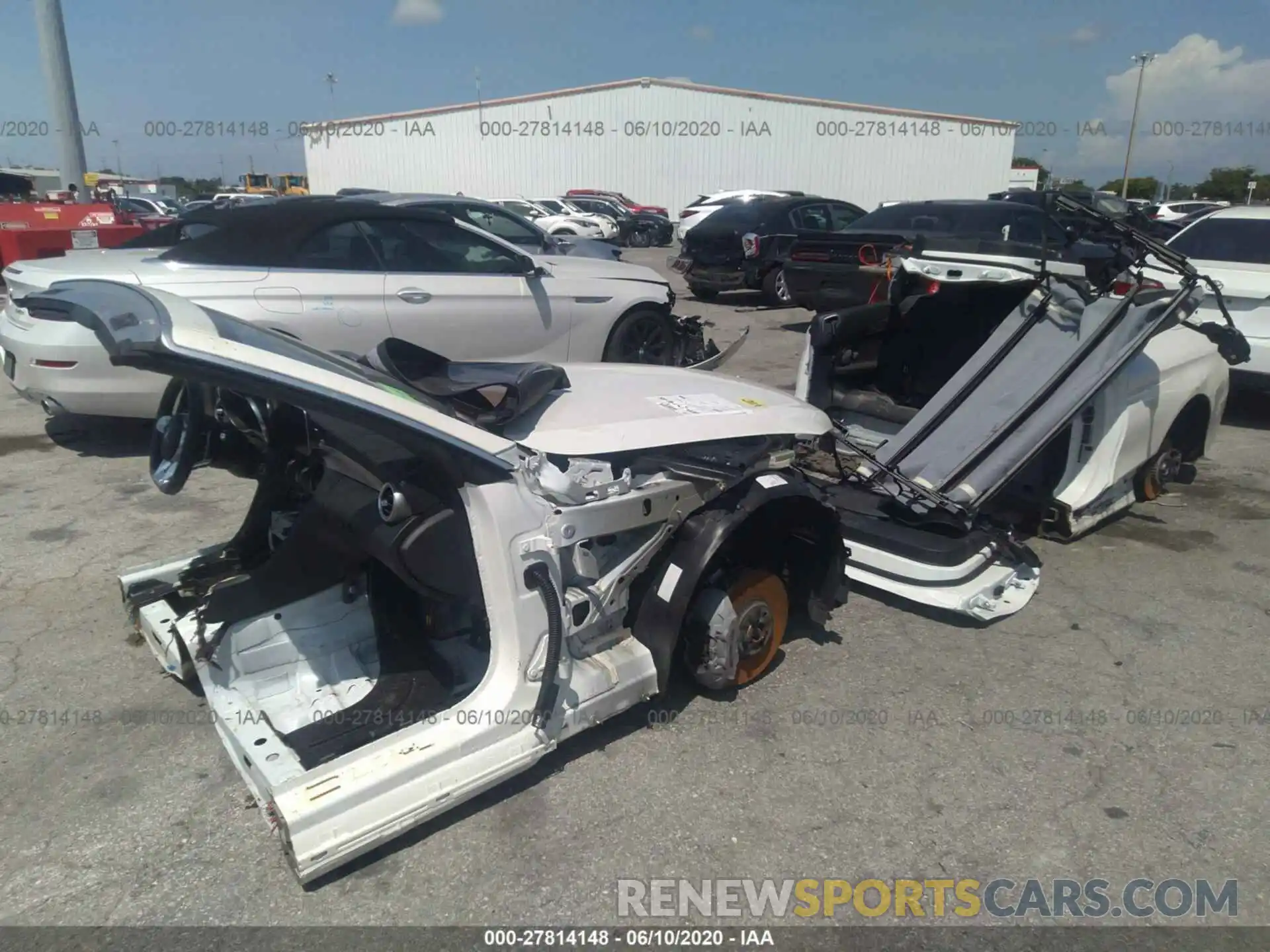 2 Photograph of a damaged car WDDWK6EB2KF805425 MERCEDES-BENZ C 2019