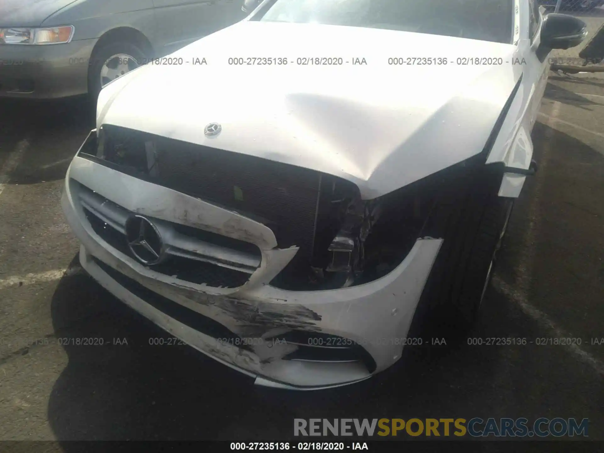 6 Photograph of a damaged car WDDWK6EB6KF790430 MERCEDES-BENZ C 2019