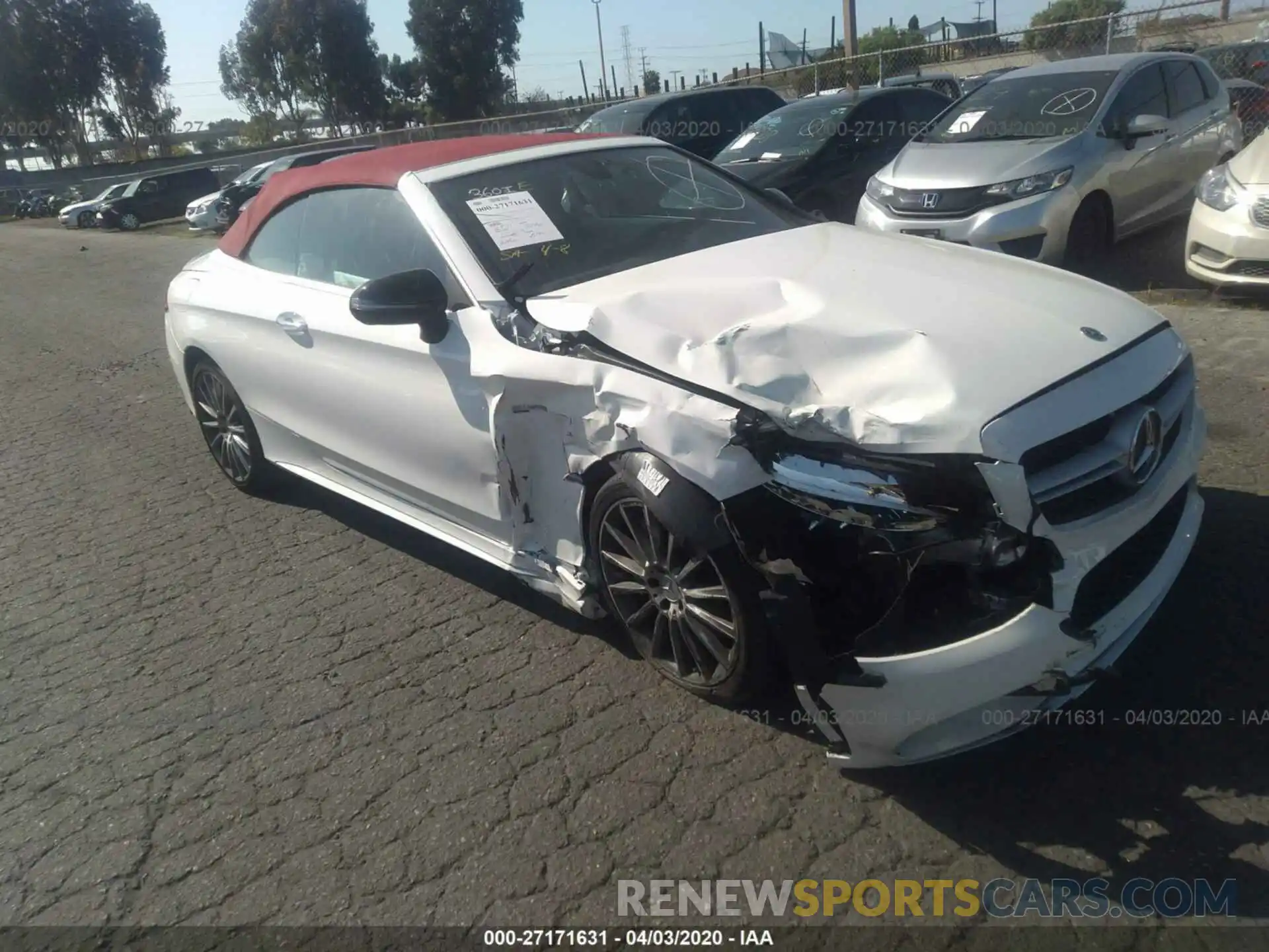 1 Photograph of a damaged car WDDWK6EBXKF868594 MERCEDES-BENZ C 2019