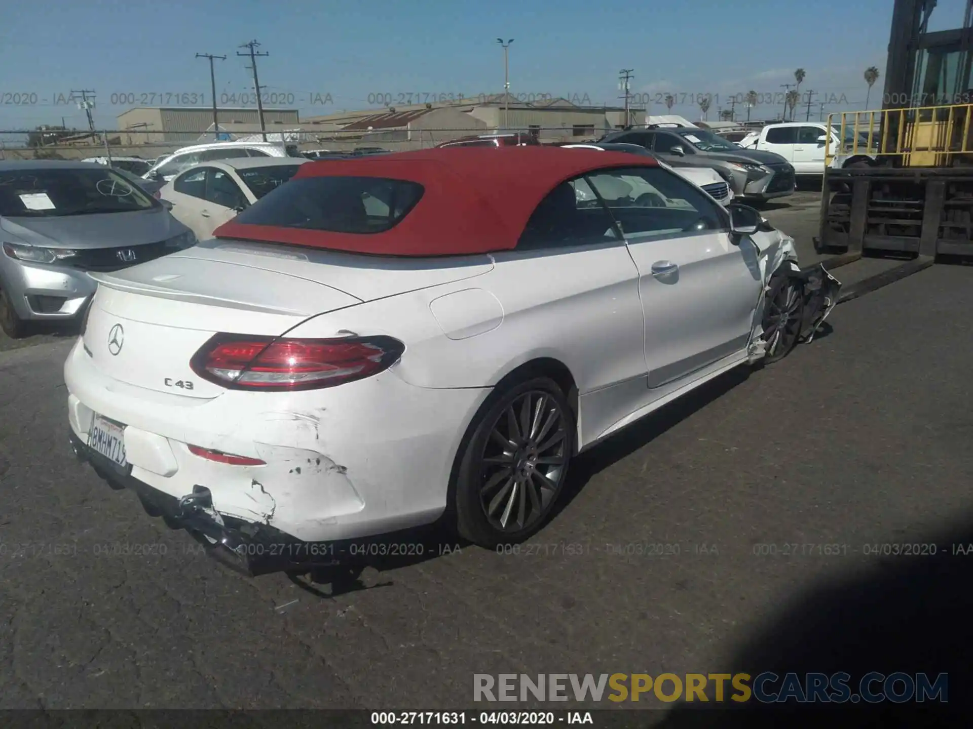 4 Photograph of a damaged car WDDWK6EBXKF868594 MERCEDES-BENZ C 2019