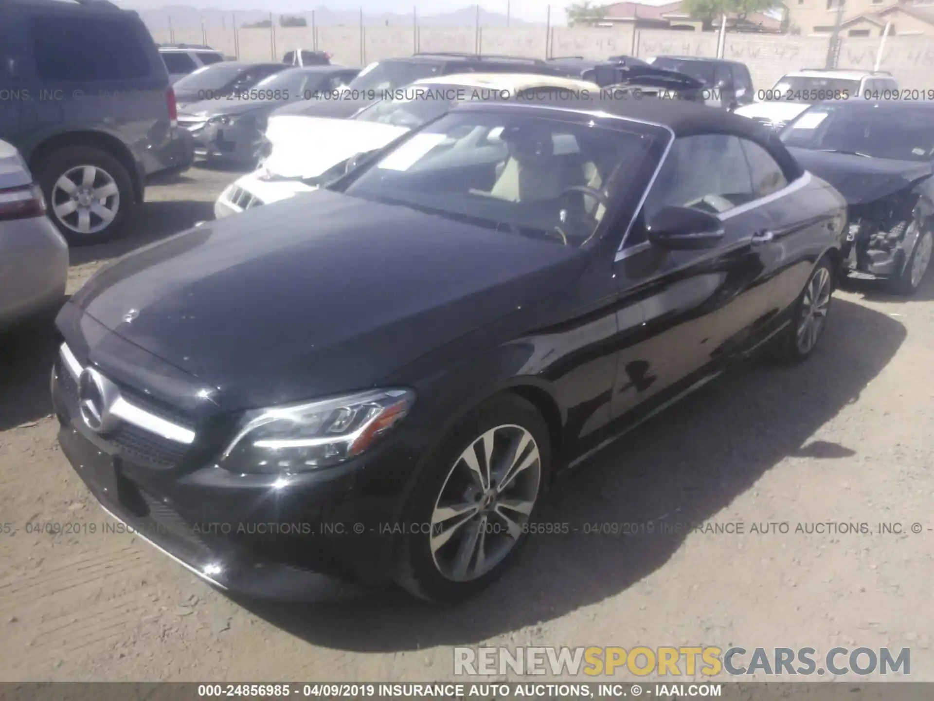 2 Photograph of a damaged car WDDWK8DB1KF835304 MERCEDES-BENZ C 2019