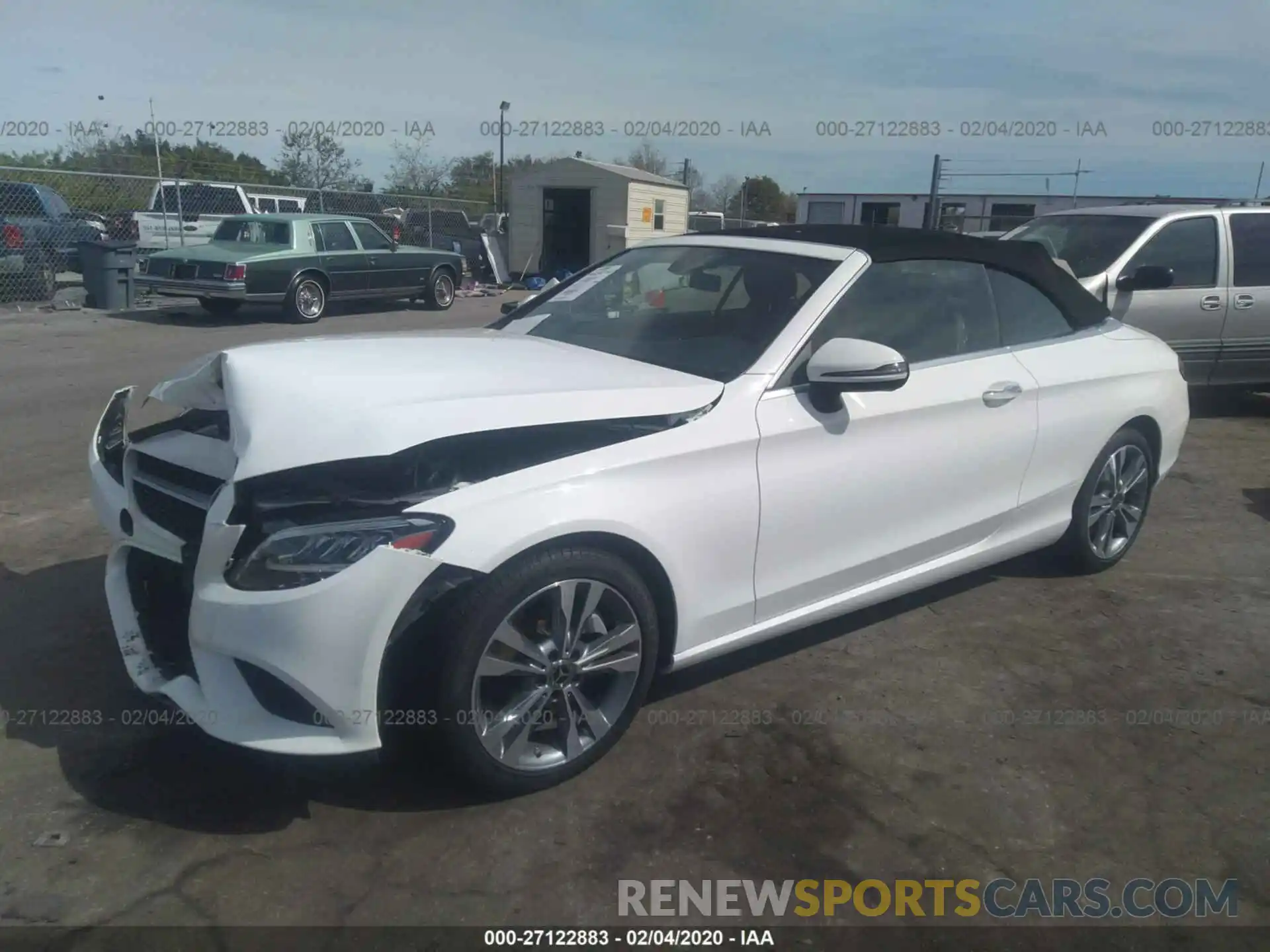 2 Photograph of a damaged car WDDWK8DB2KF823873 MERCEDES-BENZ C 2019