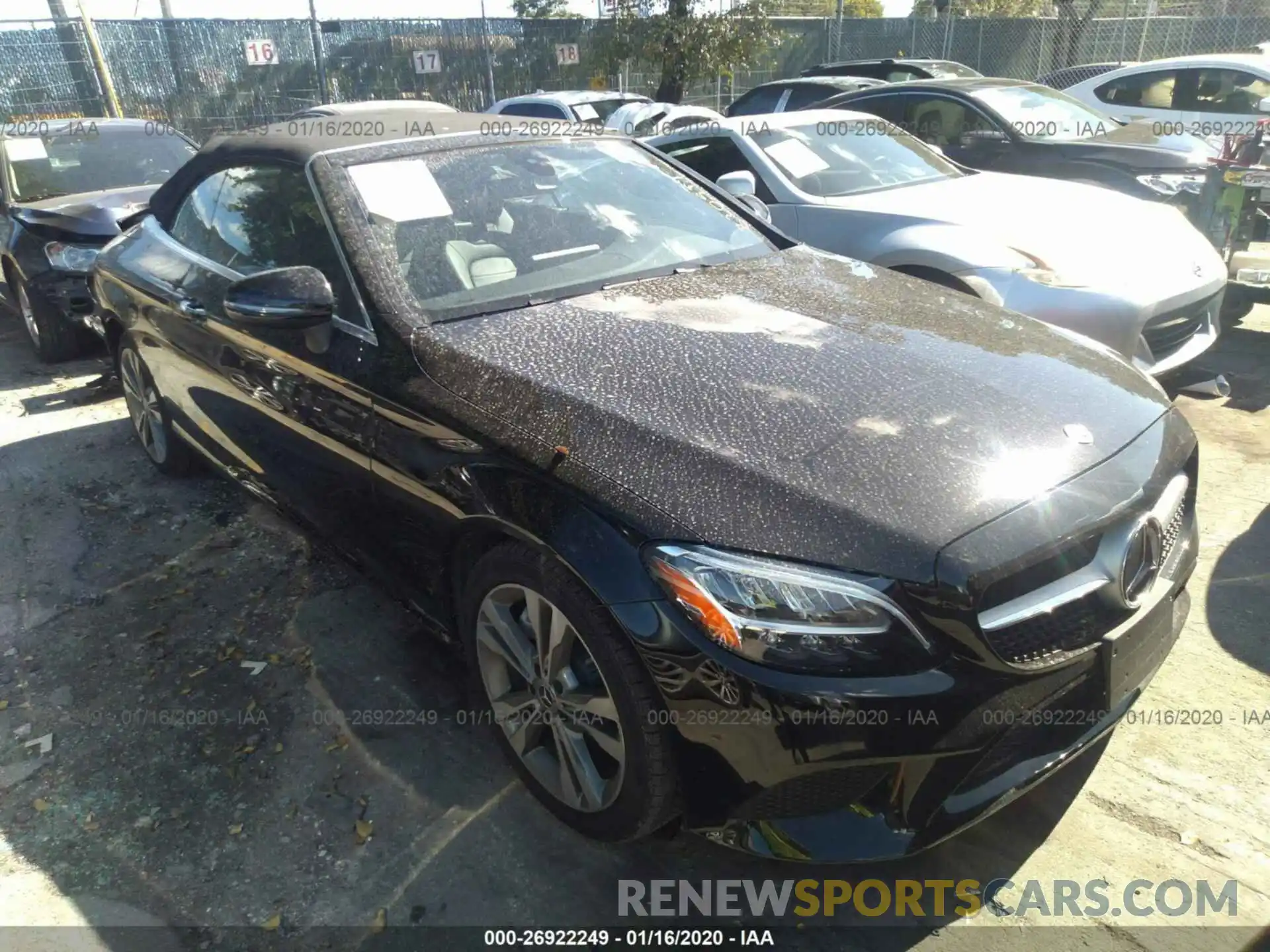 1 Photograph of a damaged car WDDWK8DB4KF820991 MERCEDES-BENZ C 2019