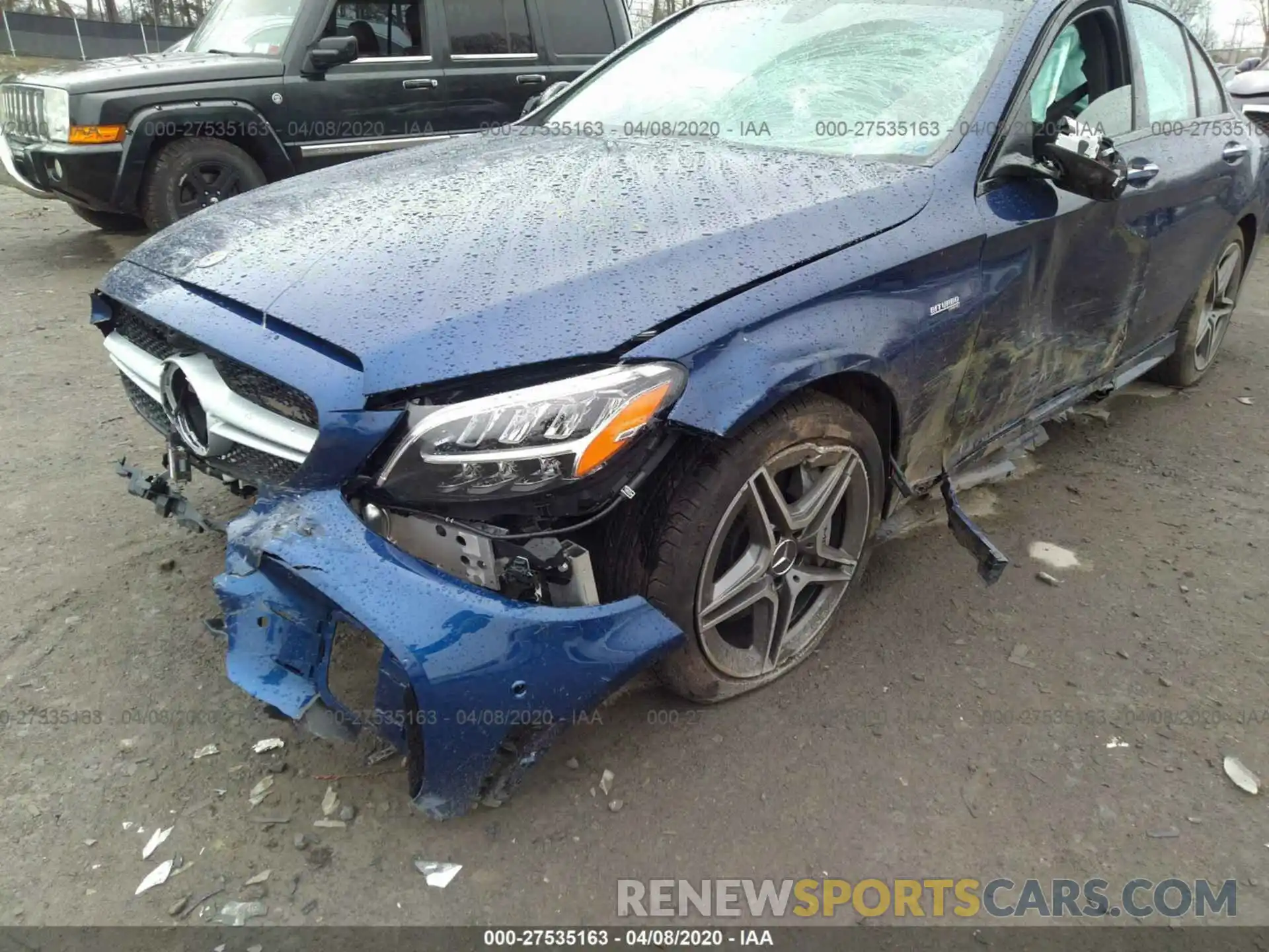 6 Photograph of a damaged car 55SWF6EB6LU329361 MERCEDES-BENZ C 2020