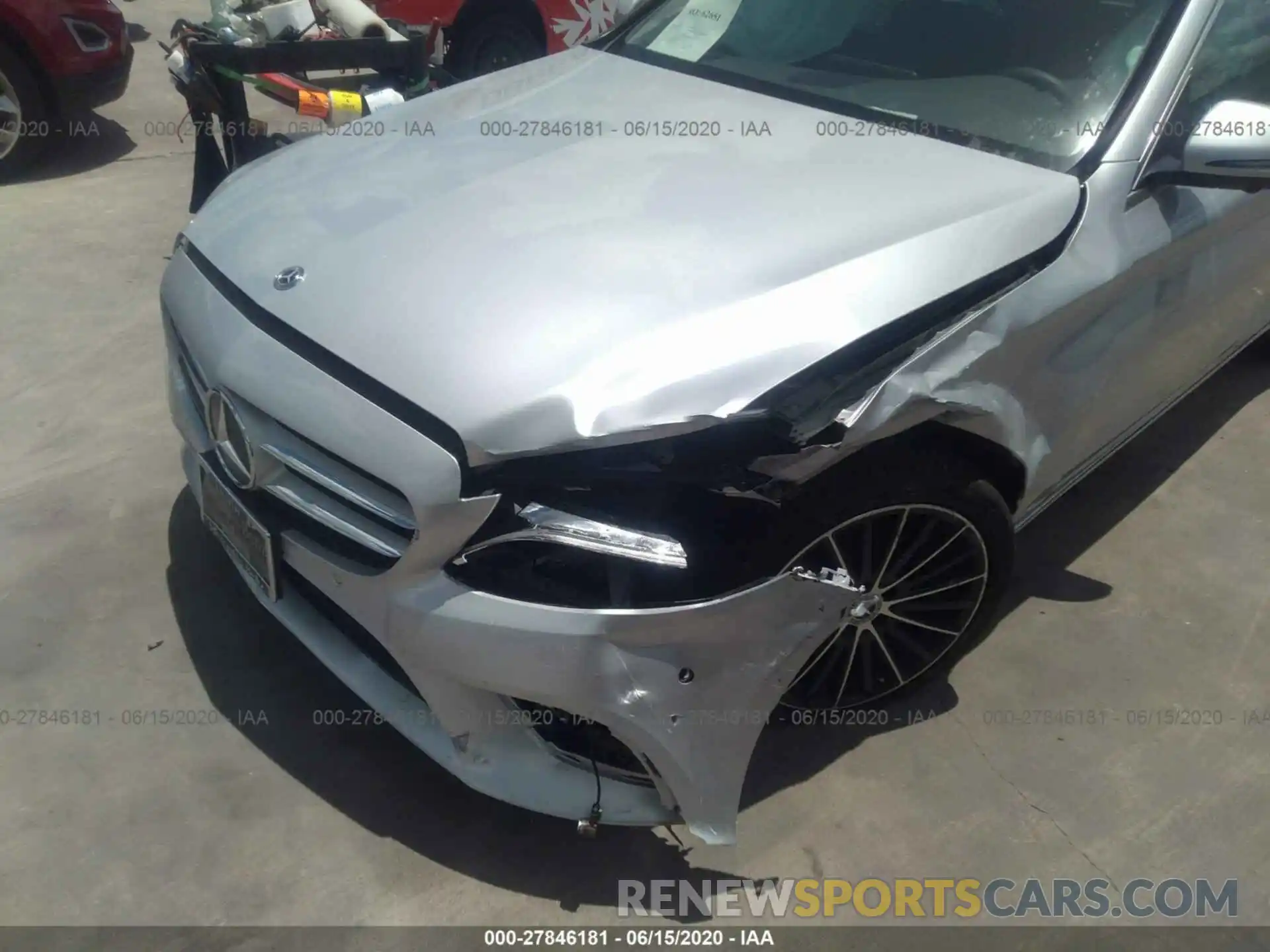 6 Photograph of a damaged car 55SWF8DB1LU328891 MERCEDES-BENZ C 2020