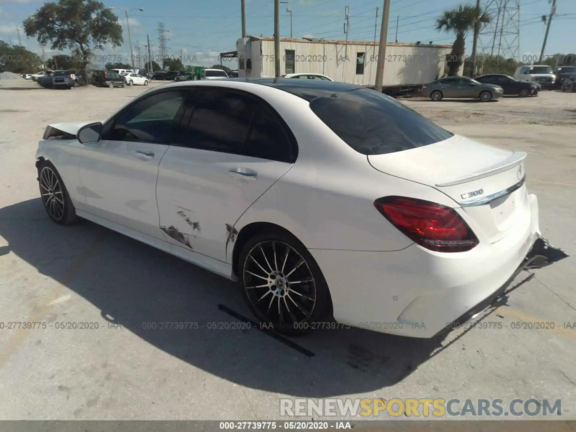 3 Photograph of a damaged car 55SWF8DB9LU323177 MERCEDES-BENZ C 2020