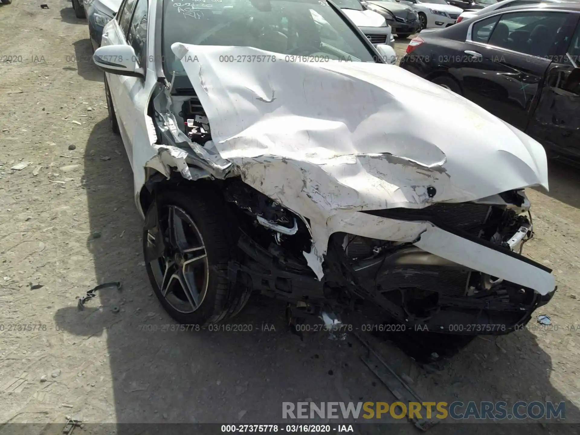 6 Photograph of a damaged car 55SWF8EB1LU328419 MERCEDES-BENZ C 2020