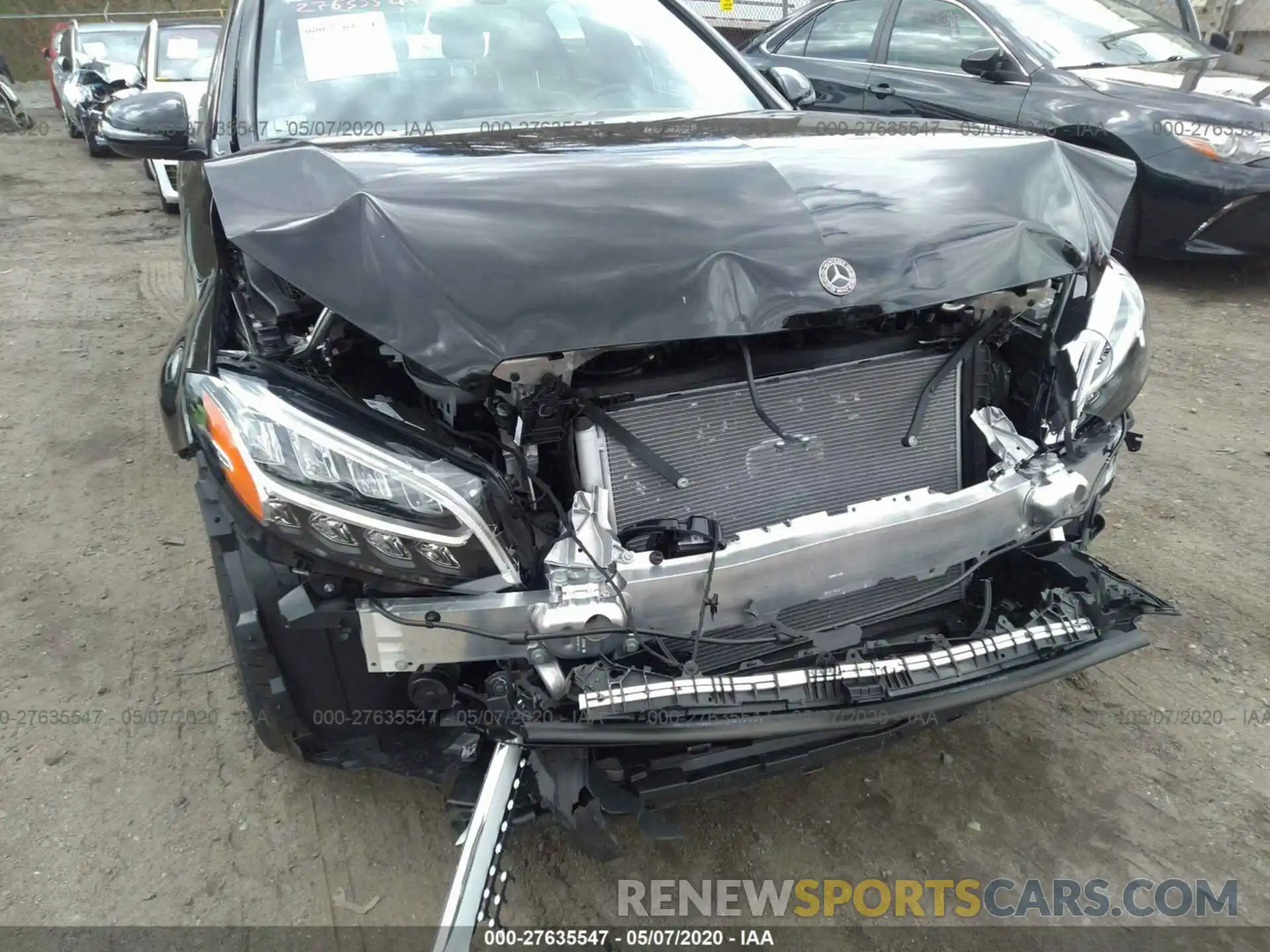 6 Photograph of a damaged car 55SWF8EB2LU326923 MERCEDES-BENZ C 2020