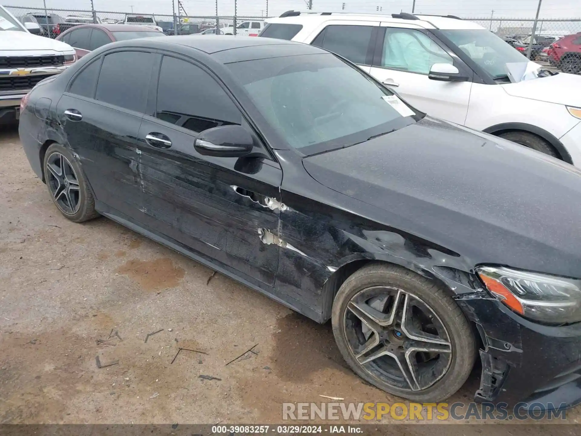 6 Photograph of a damaged car W1KWF8EB8LR594232 MERCEDES-BENZ C 2020