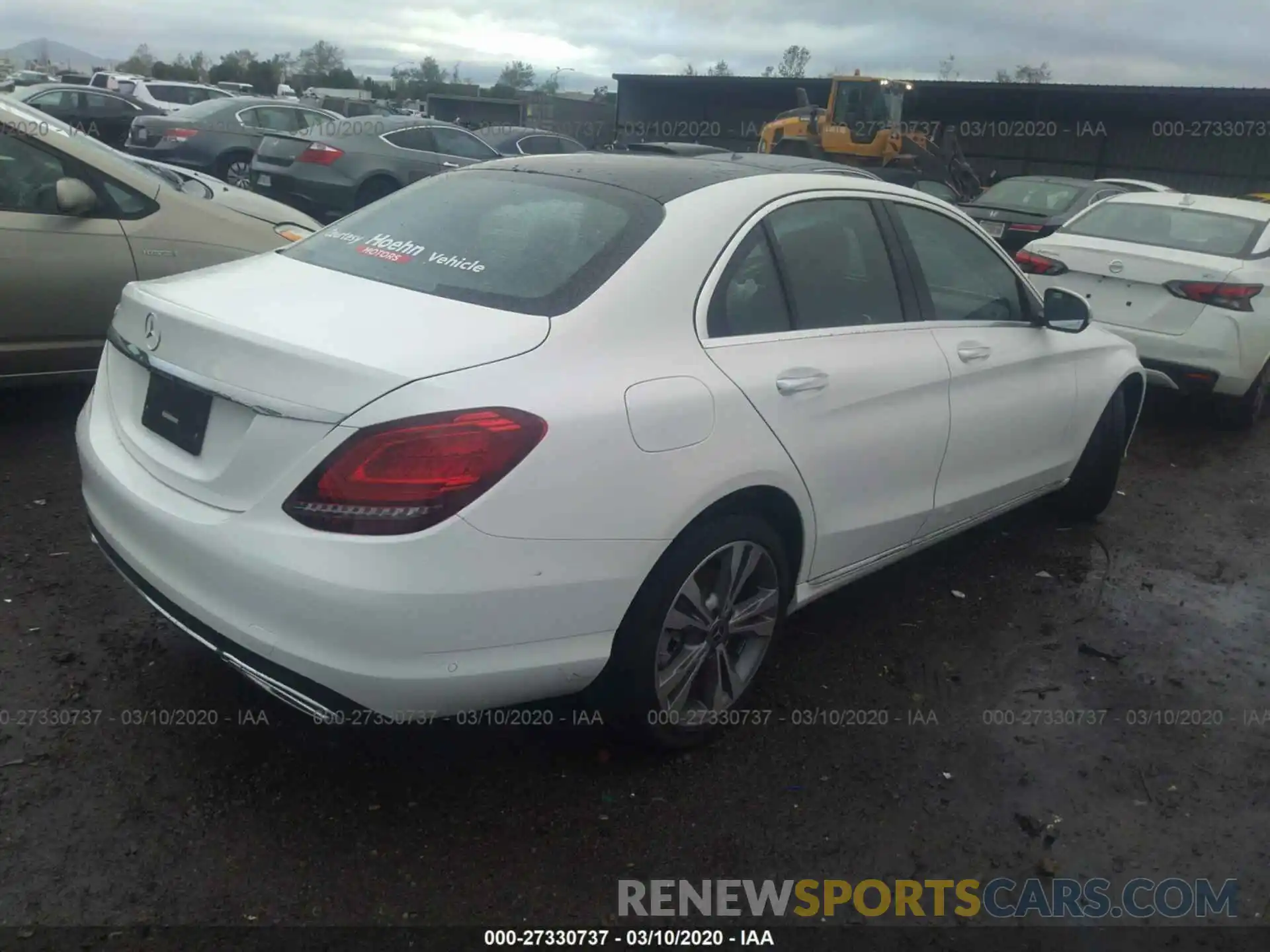 4 Photograph of a damaged car WDDWF8DB3LR538815 MERCEDES-BENZ C 2020