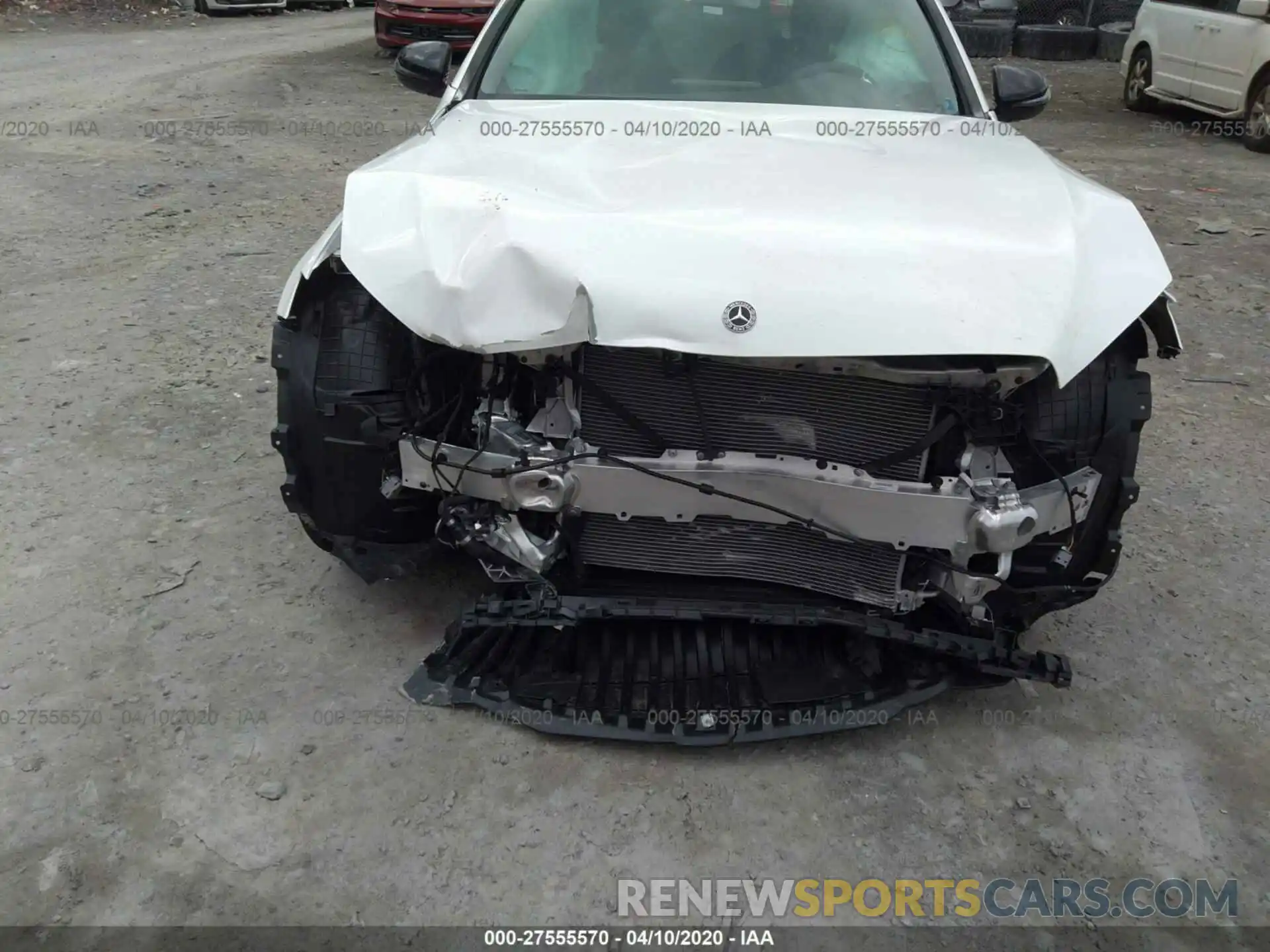 6 Photograph of a damaged car WDDWF8EBXLR537076 MERCEDES-BENZ C 2020