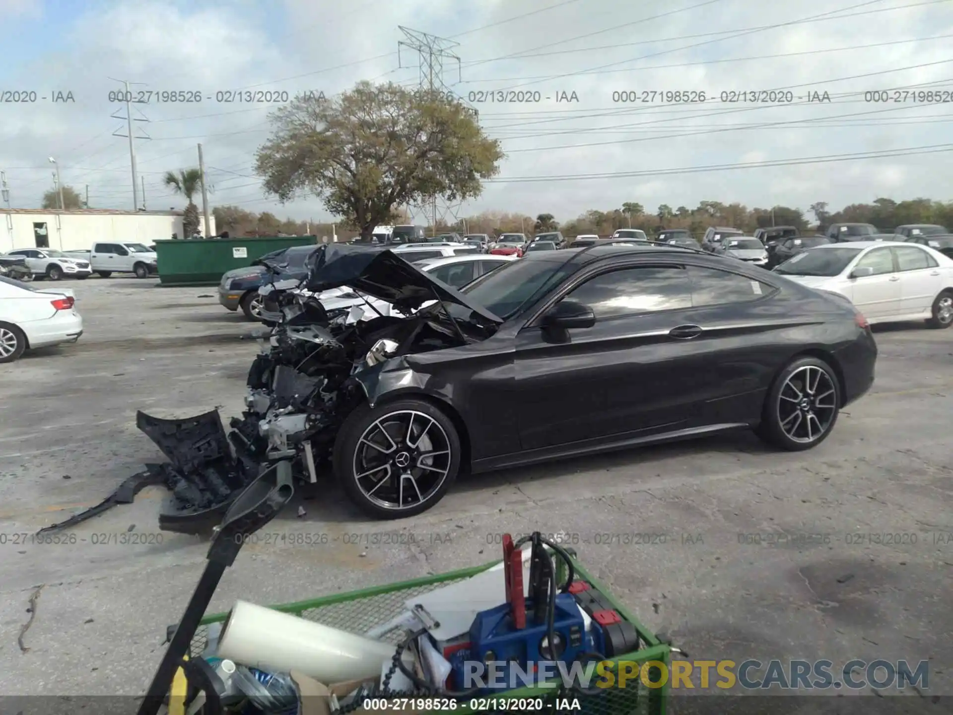 2 Photograph of a damaged car WDDWJ8DB3LF936543 MERCEDES-BENZ C 2020