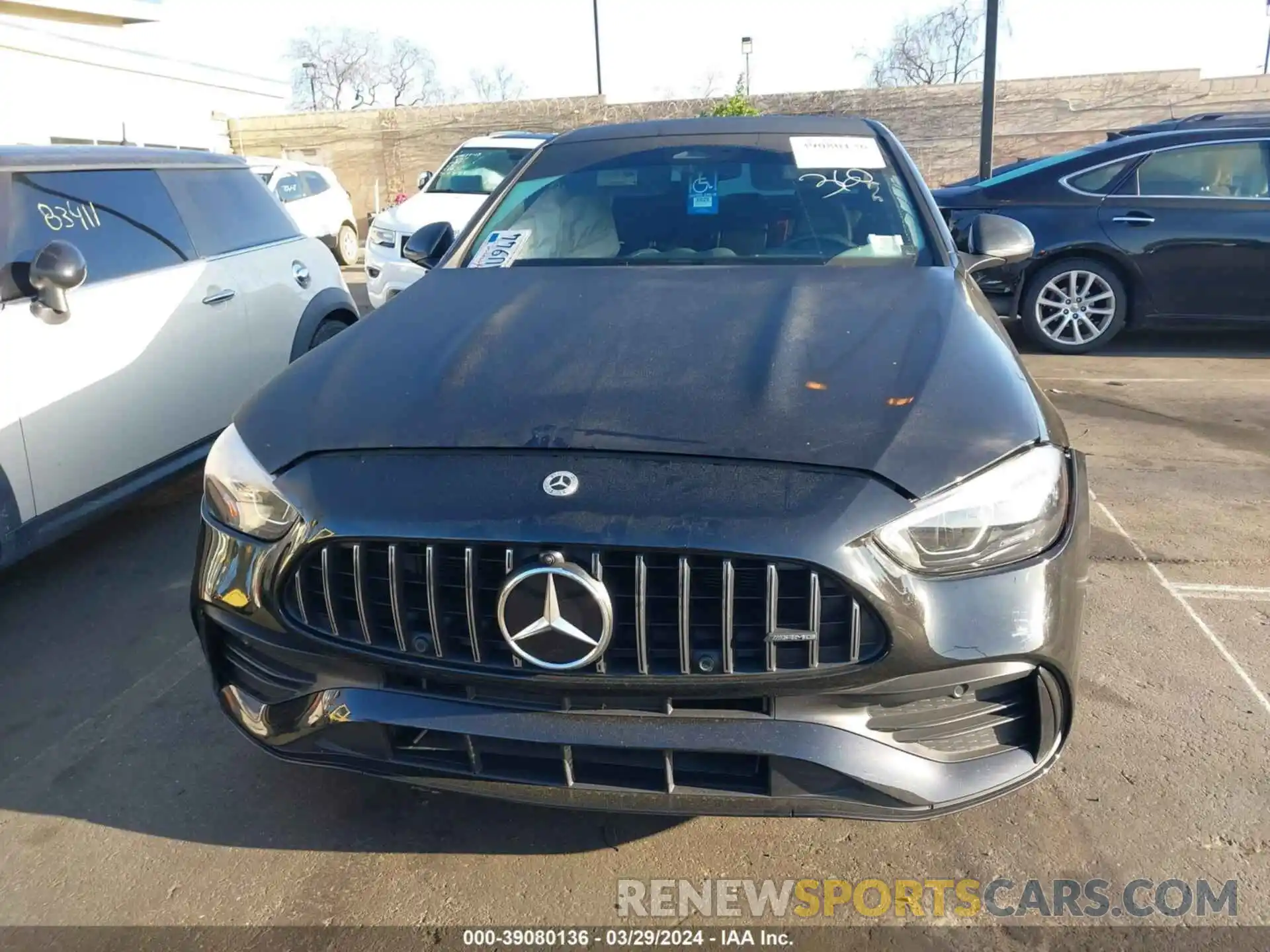 11 Photograph of a damaged car W1KAF8HB0PR129598 MERCEDES-BENZ C 2023