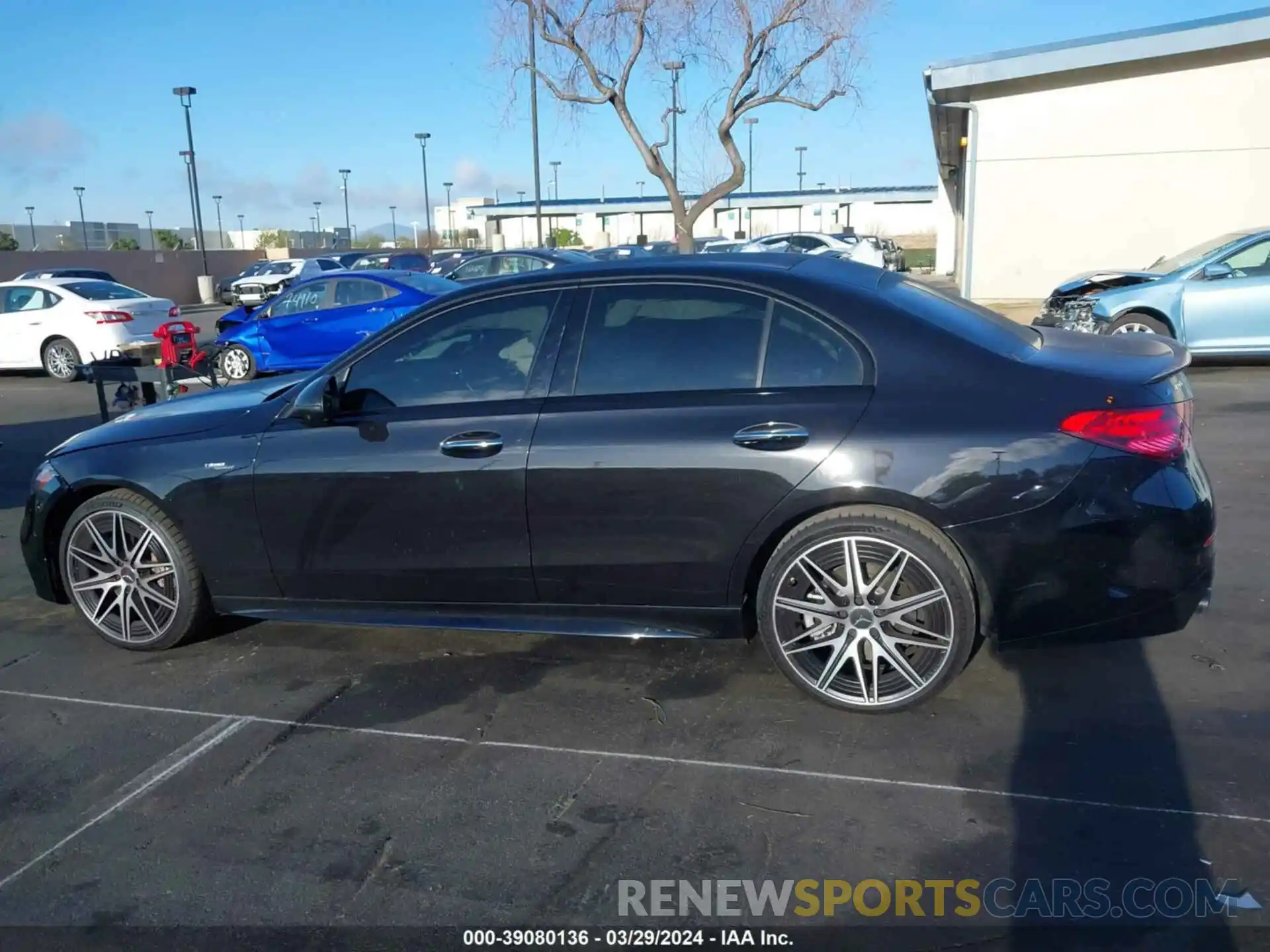 13 Photograph of a damaged car W1KAF8HB0PR129598 MERCEDES-BENZ C 2023