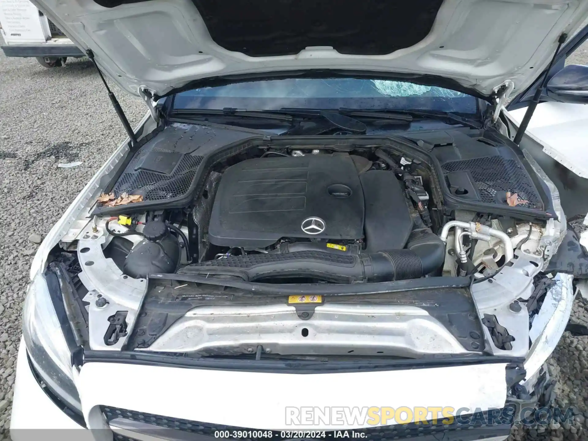 10 Photograph of a damaged car 55SWF8DB0KU297731 MERCEDES-BENZ C 300 2019