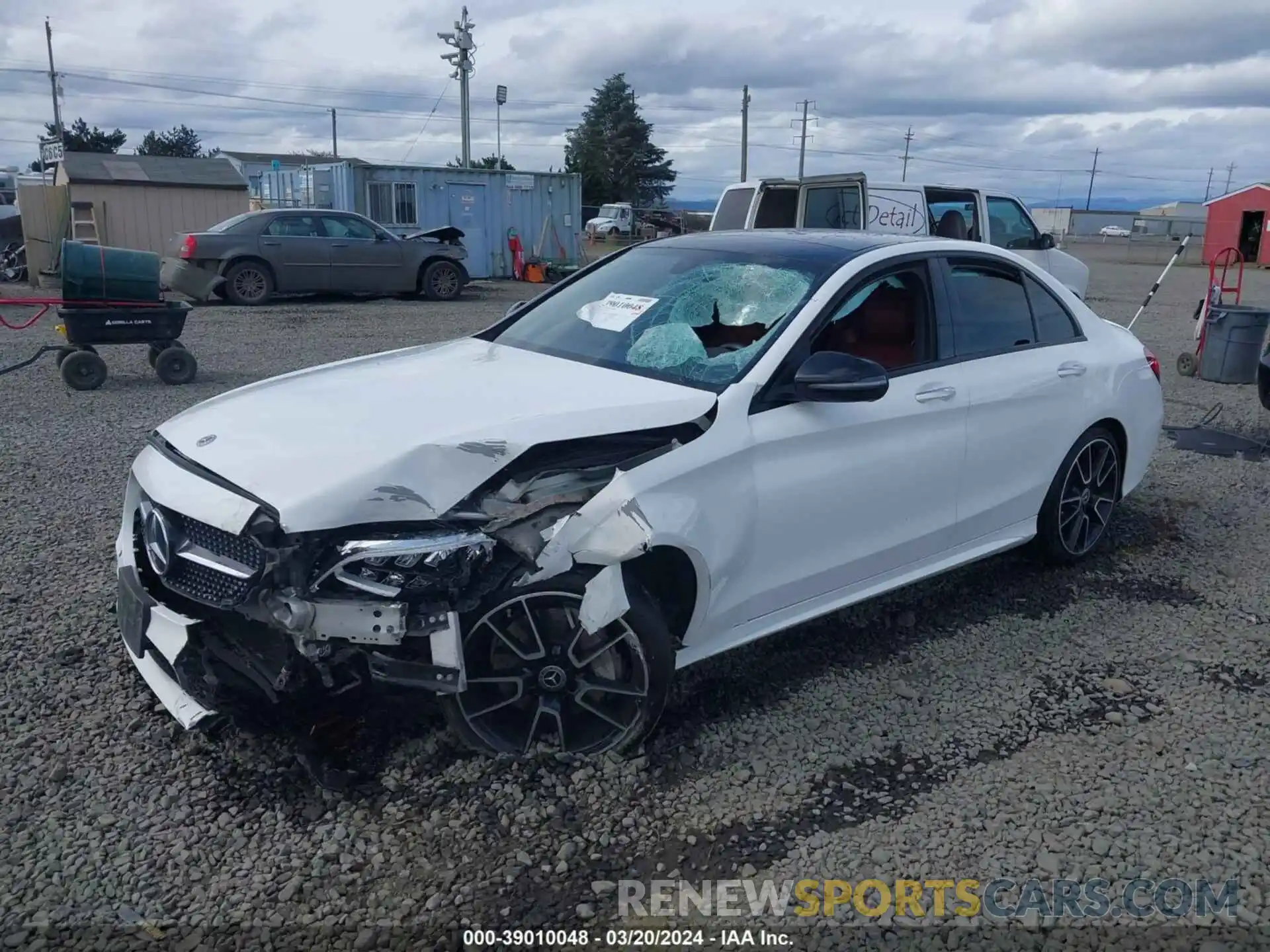 2 Фотография поврежденного автомобиля 55SWF8DB0KU297731 MERCEDES-BENZ C 300 2019