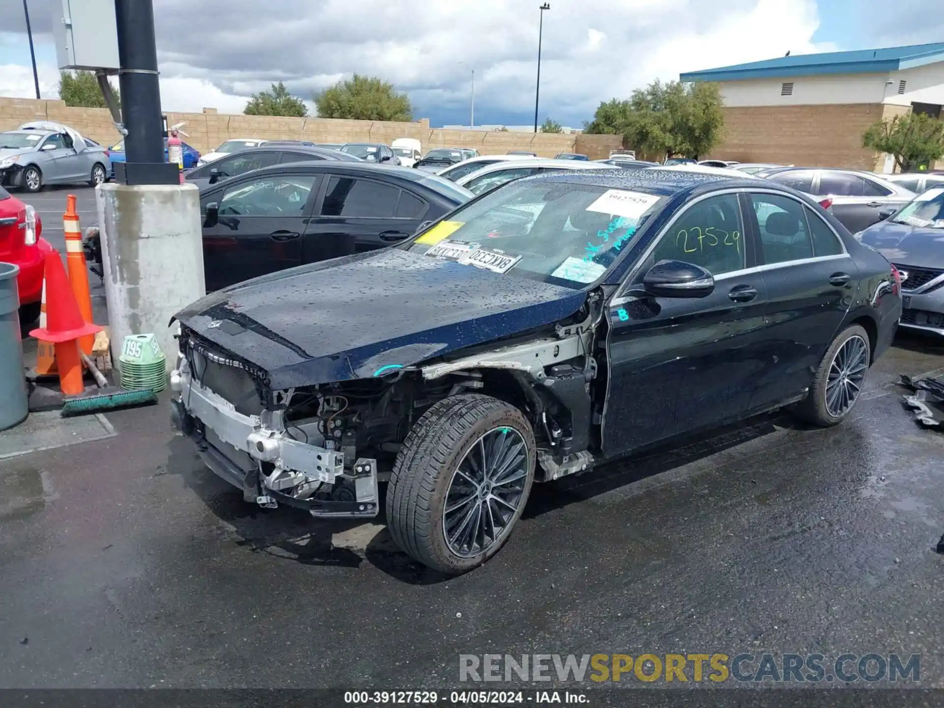 2 Photograph of a damaged car 55SWF8DB0KU310655 MERCEDES-BENZ C 300 2019