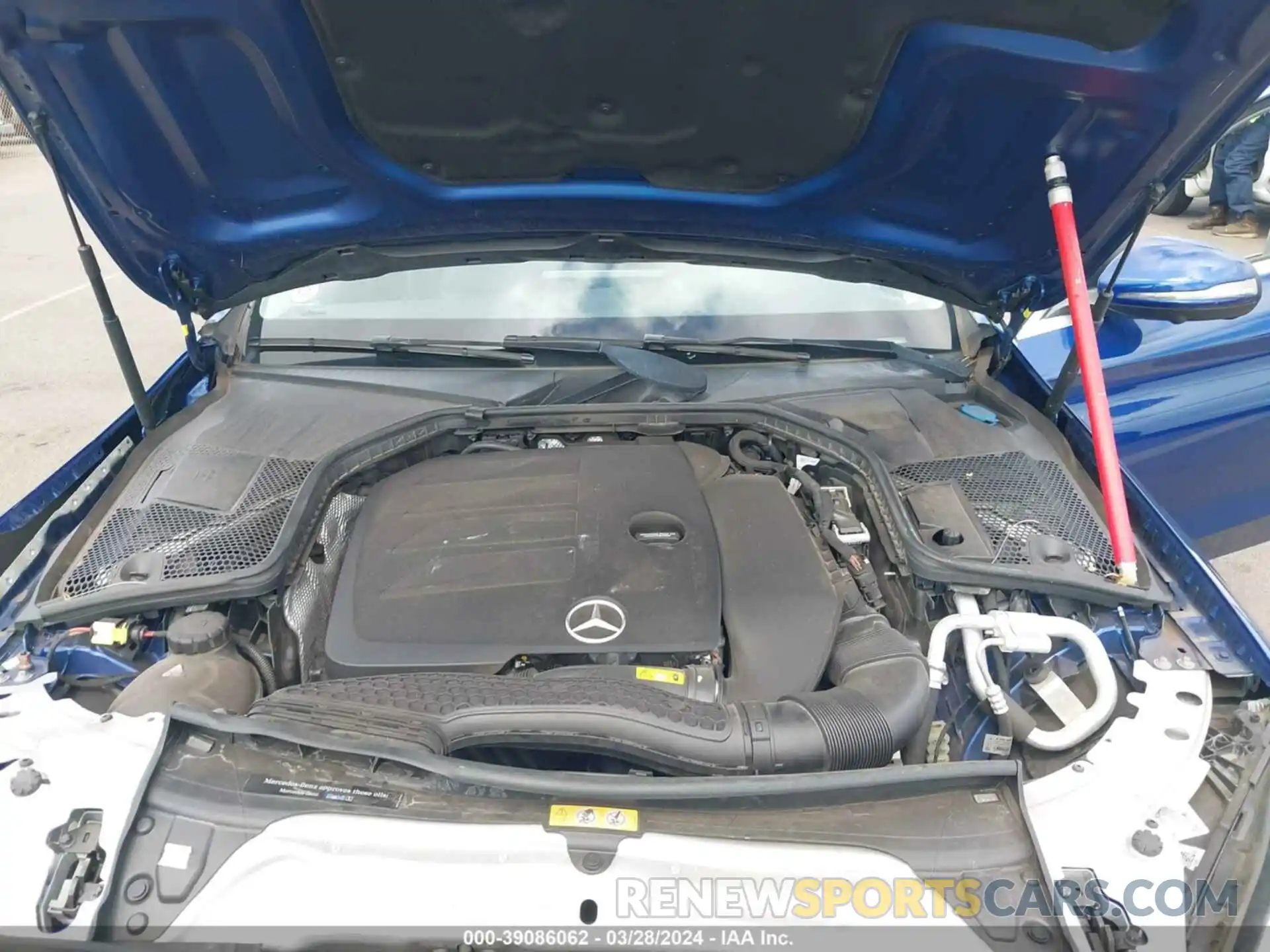 10 Photograph of a damaged car 55SWF8DB3KU297755 MERCEDES-BENZ C 300 2019