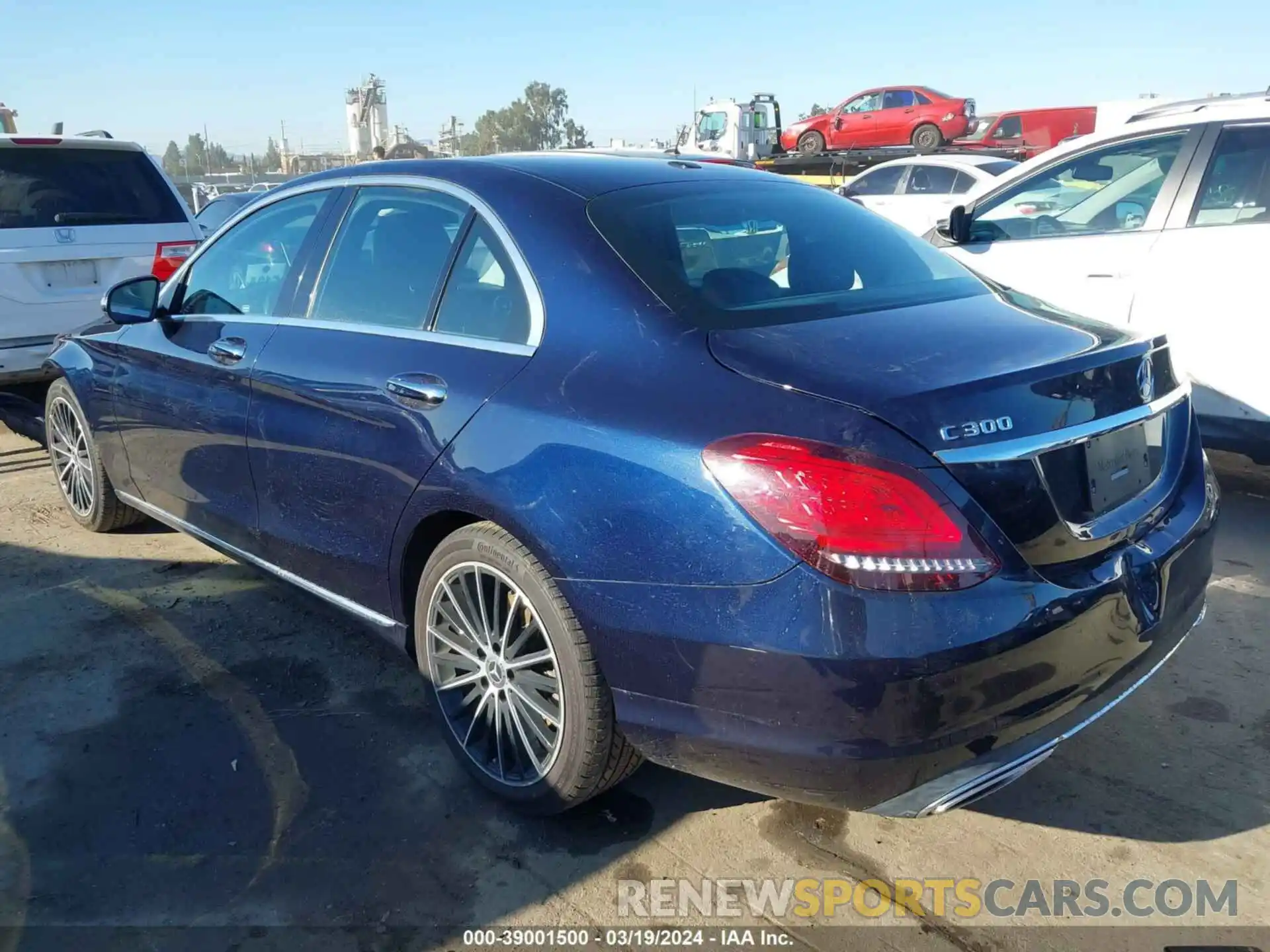 3 Photograph of a damaged car 55SWF8DB4KU305667 MERCEDES-BENZ C 300 2019