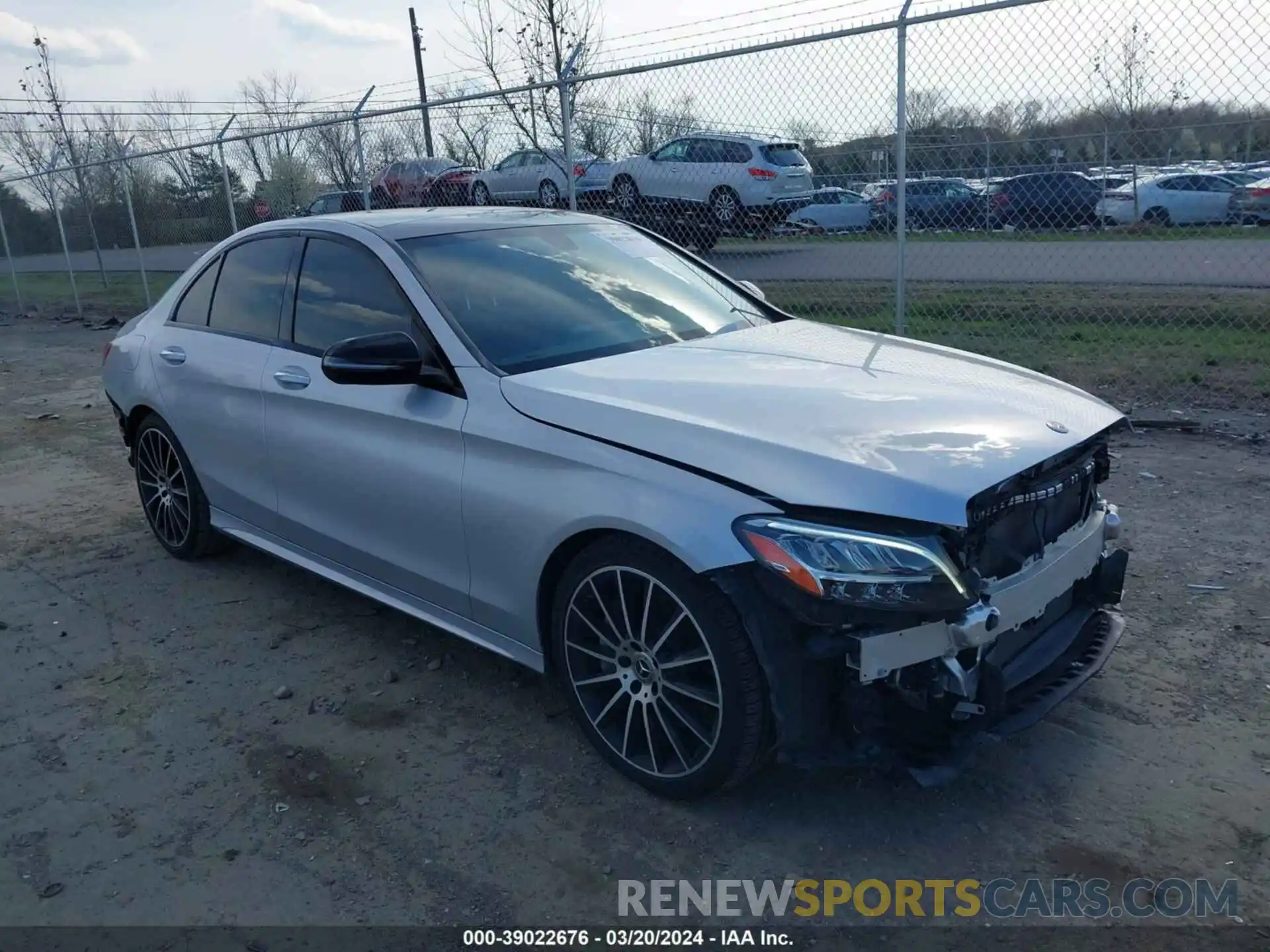 1 Photograph of a damaged car 55SWF8DB5KU297577 MERCEDES-BENZ C 300 2019