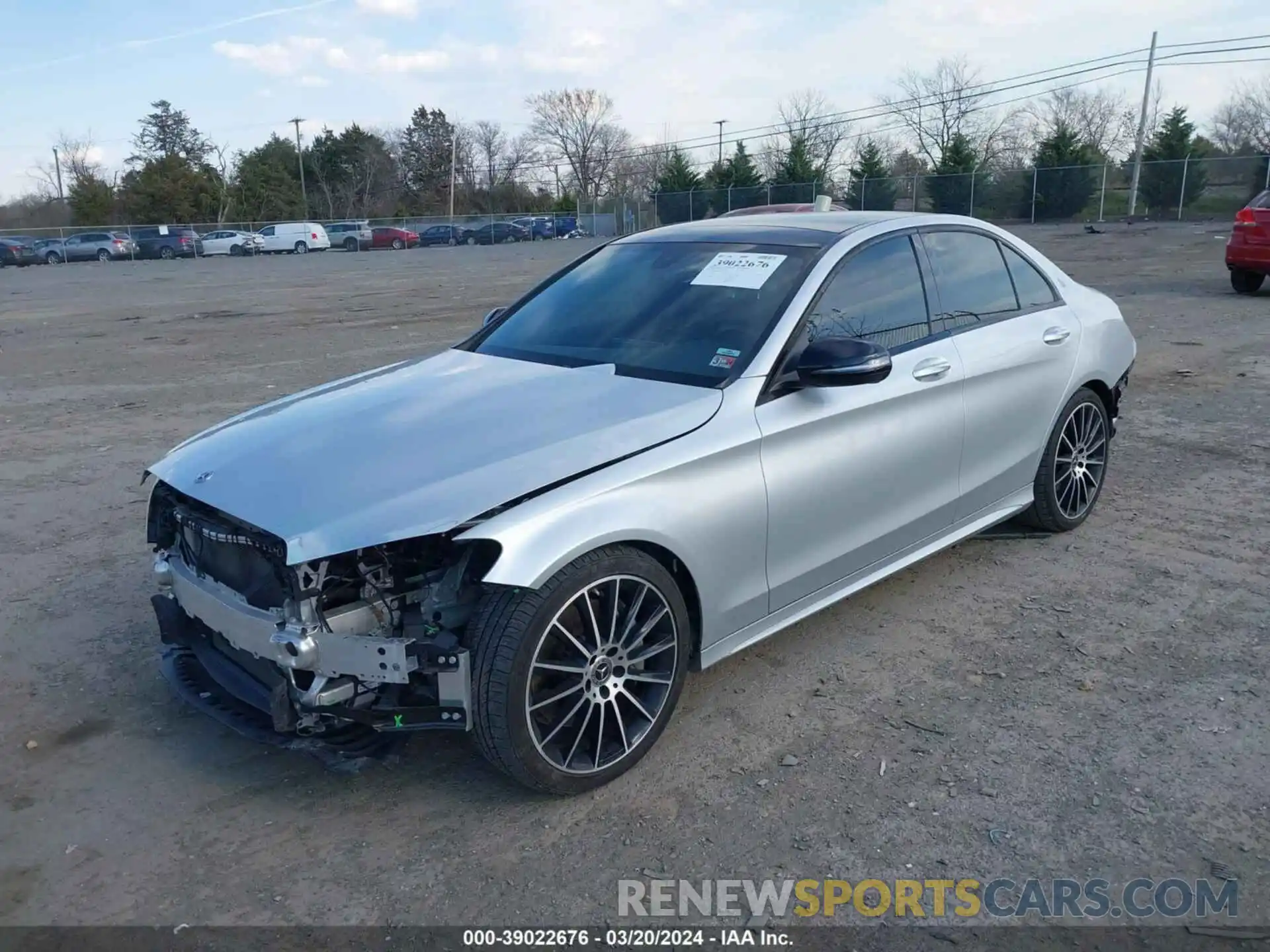 2 Photograph of a damaged car 55SWF8DB5KU297577 MERCEDES-BENZ C 300 2019