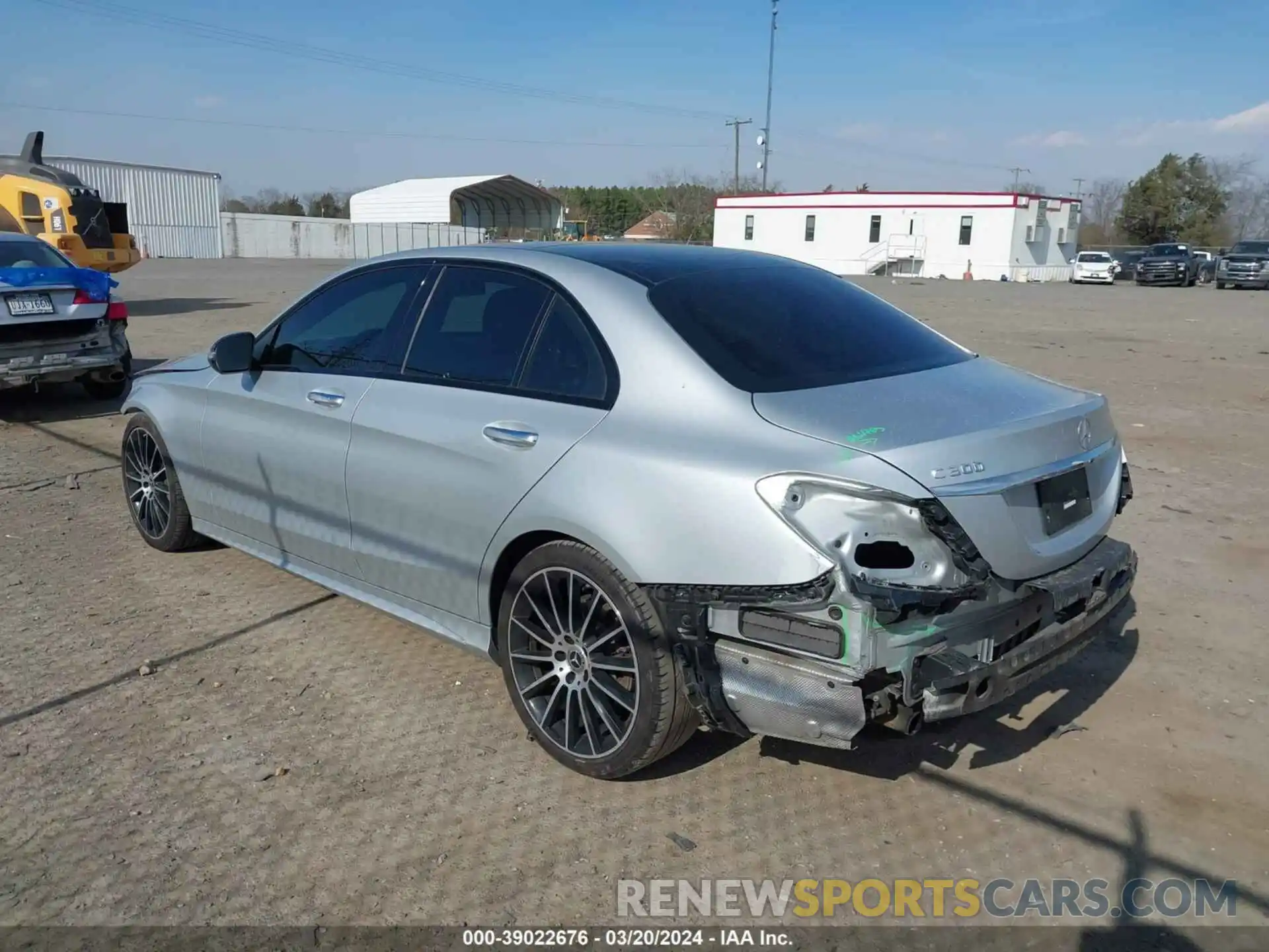 3 Photograph of a damaged car 55SWF8DB5KU297577 MERCEDES-BENZ C 300 2019