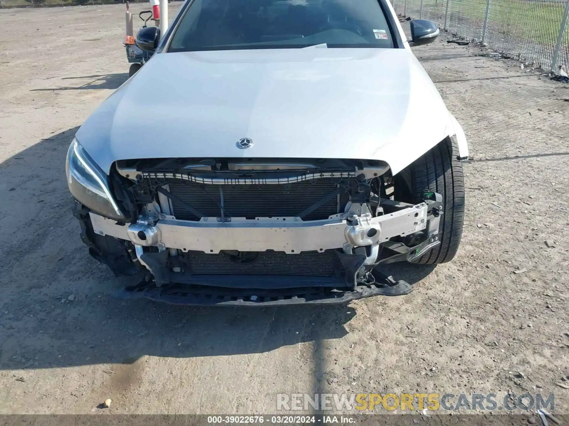 6 Photograph of a damaged car 55SWF8DB5KU297577 MERCEDES-BENZ C 300 2019