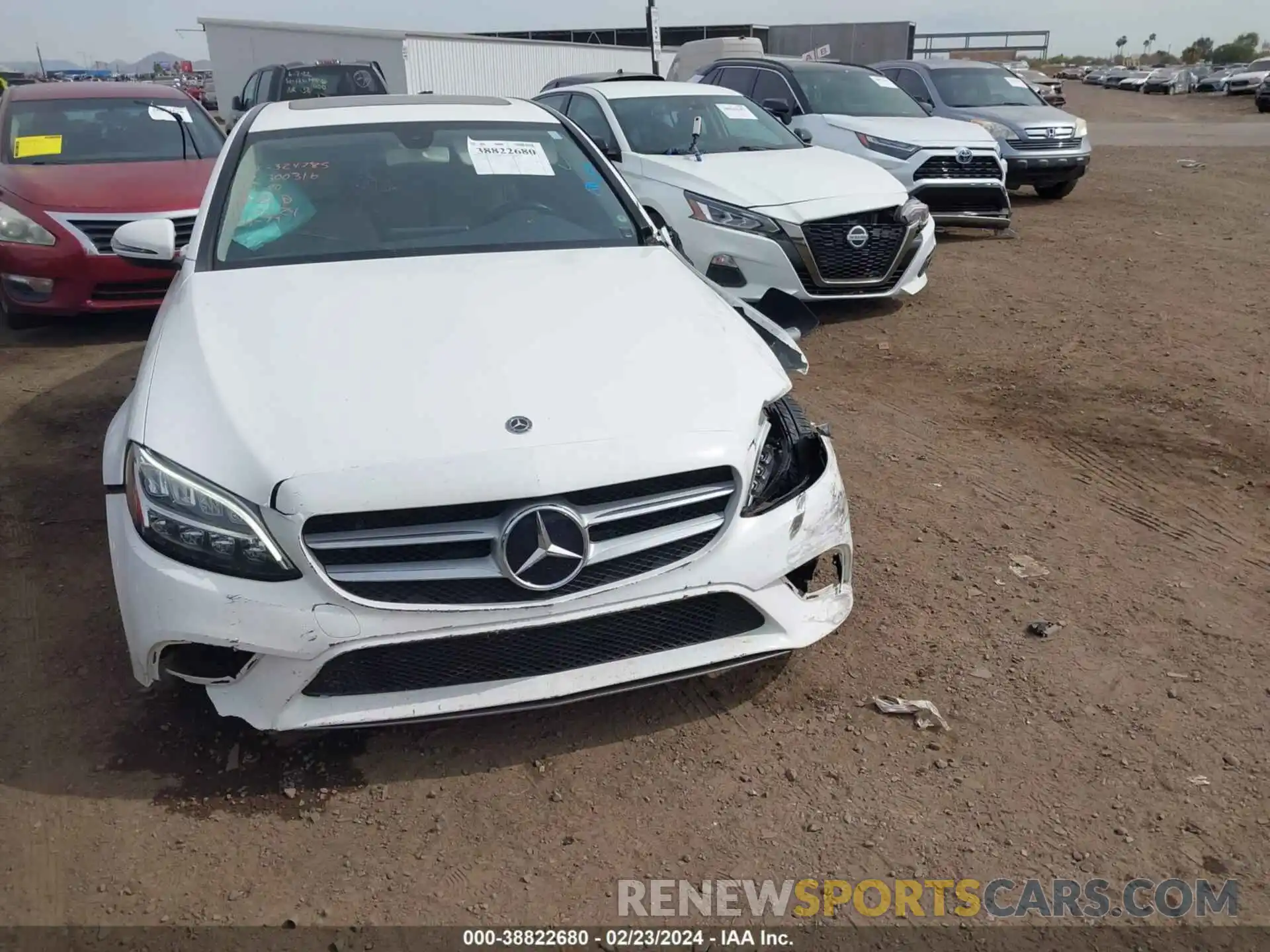 12 Photograph of a damaged car 55SWF8DB5KU300316 MERCEDES-BENZ C 300 2019