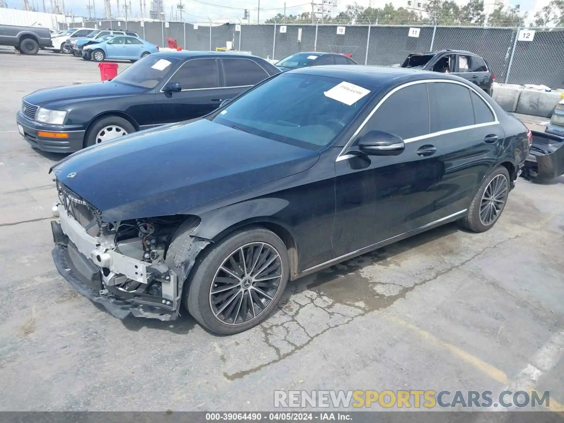 2 Photograph of a damaged car 55SWF8DB6KU297457 MERCEDES-BENZ C 300 2019