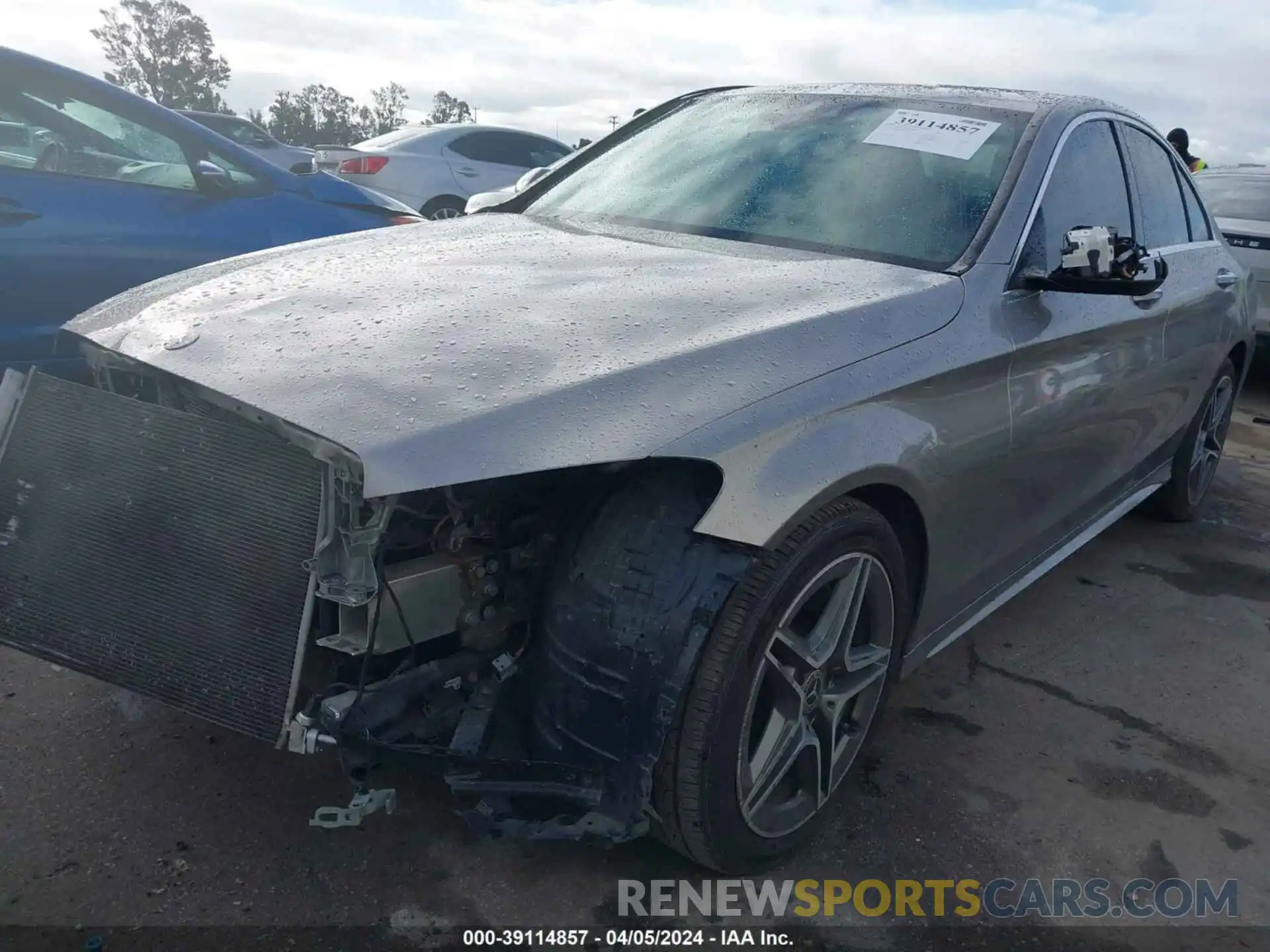 6 Photograph of a damaged car 55SWF8DB7KU277251 MERCEDES-BENZ C 300 2019