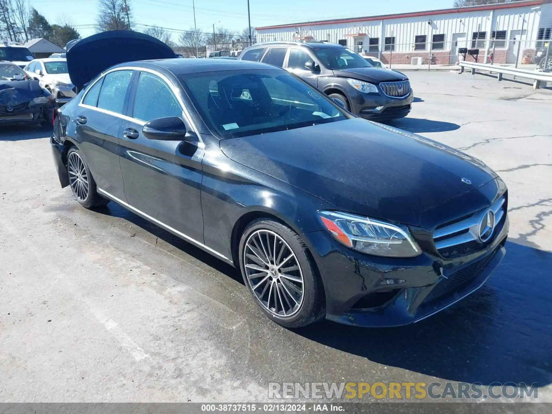 1 Photograph of a damaged car 55SWF8DBXKU307603 MERCEDES-BENZ C 300 2019