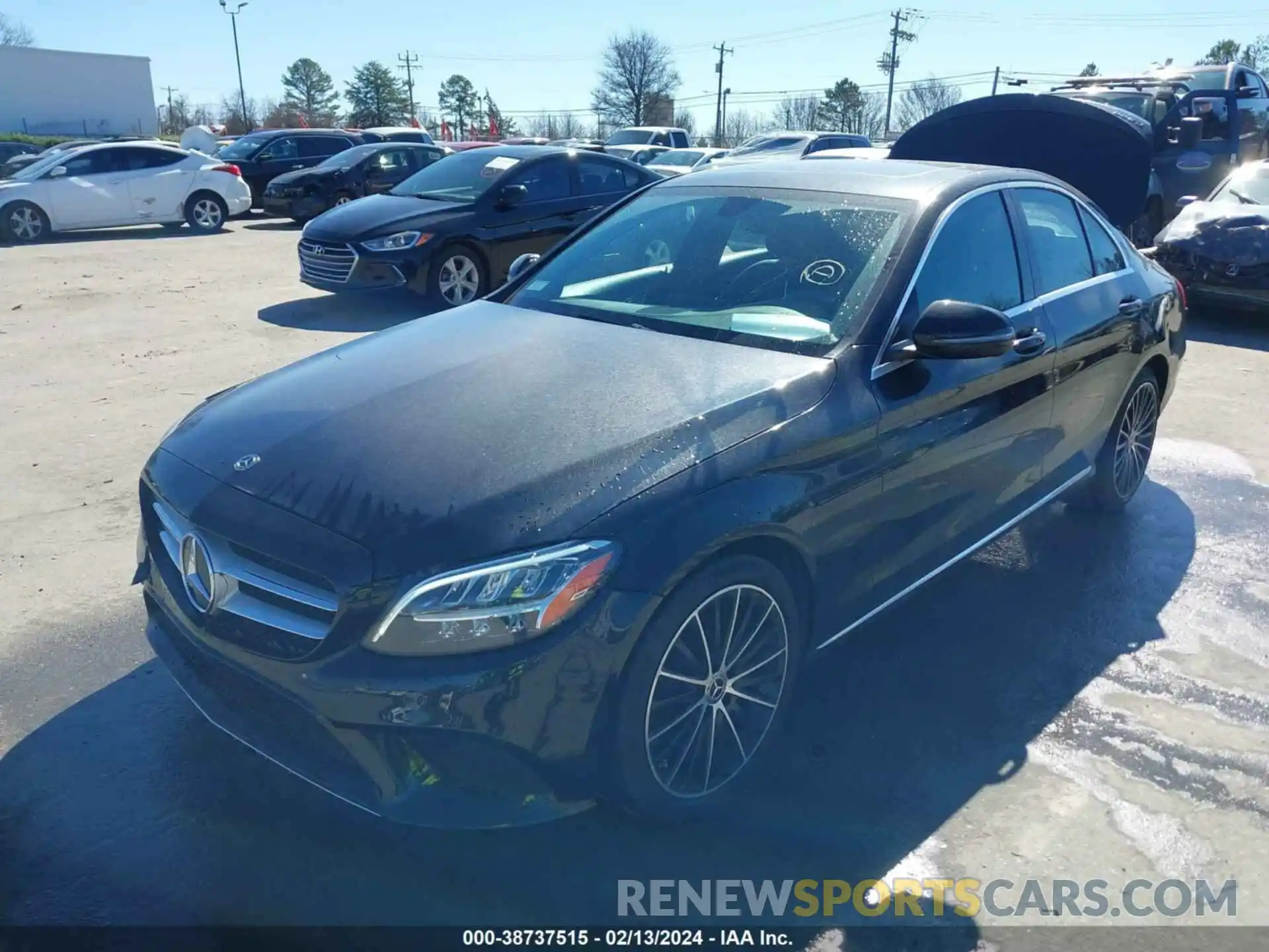 2 Photograph of a damaged car 55SWF8DBXKU307603 MERCEDES-BENZ C 300 2019