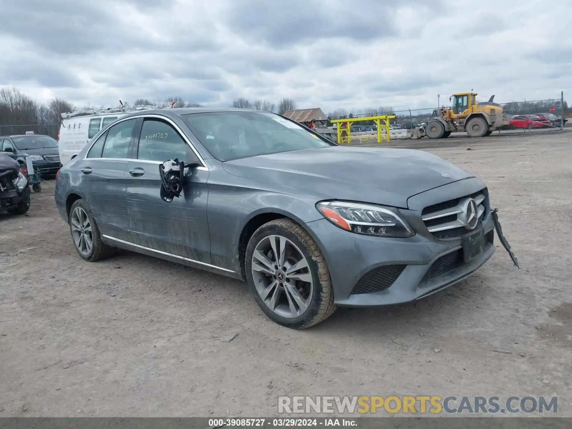 1 Photograph of a damaged car 55SWF8EB3KU304833 MERCEDES-BENZ C 300 2019