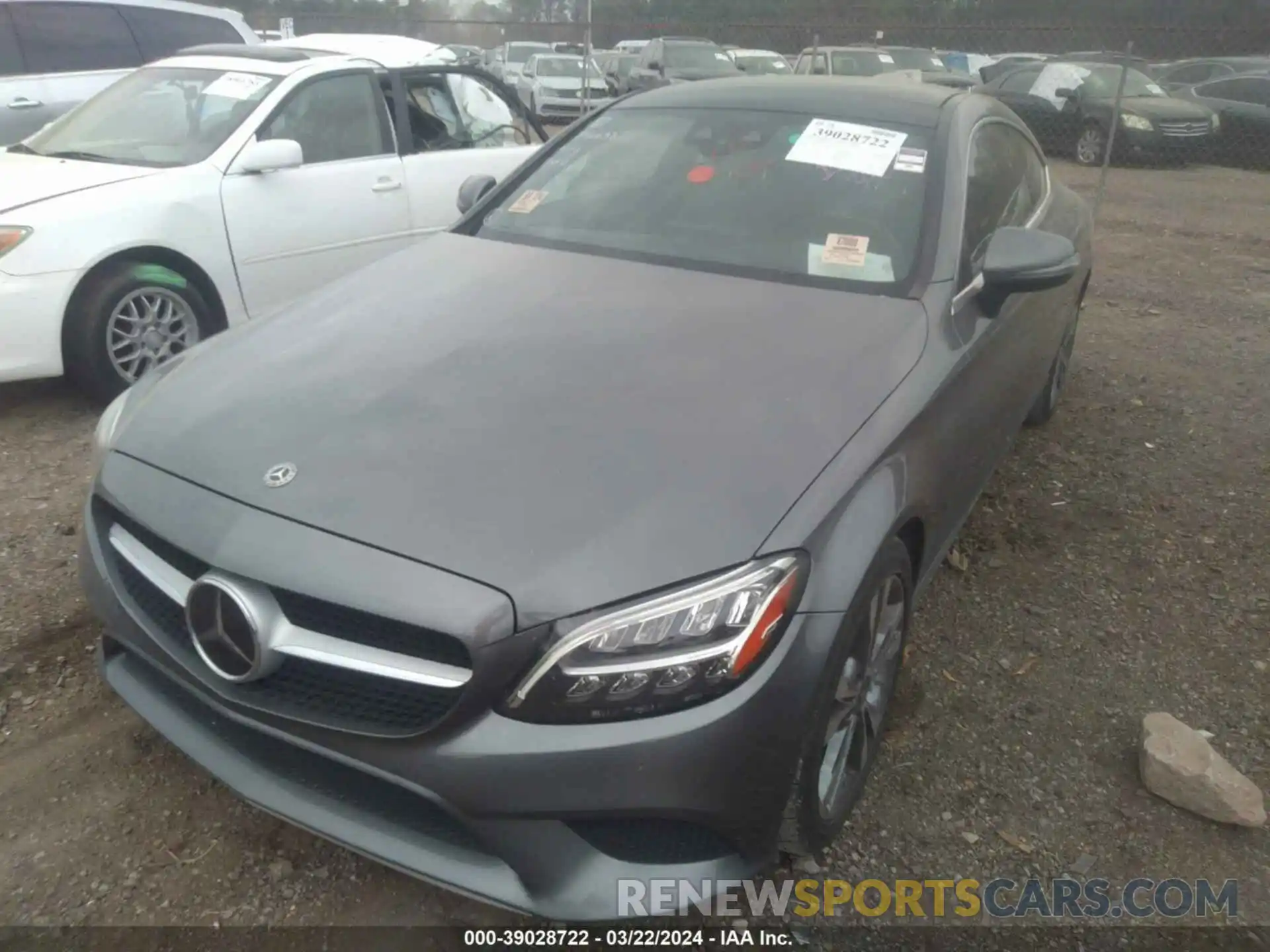 22 Photograph of a damaged car WDDWJ8DB1KF896638 MERCEDES-BENZ C 300 2019