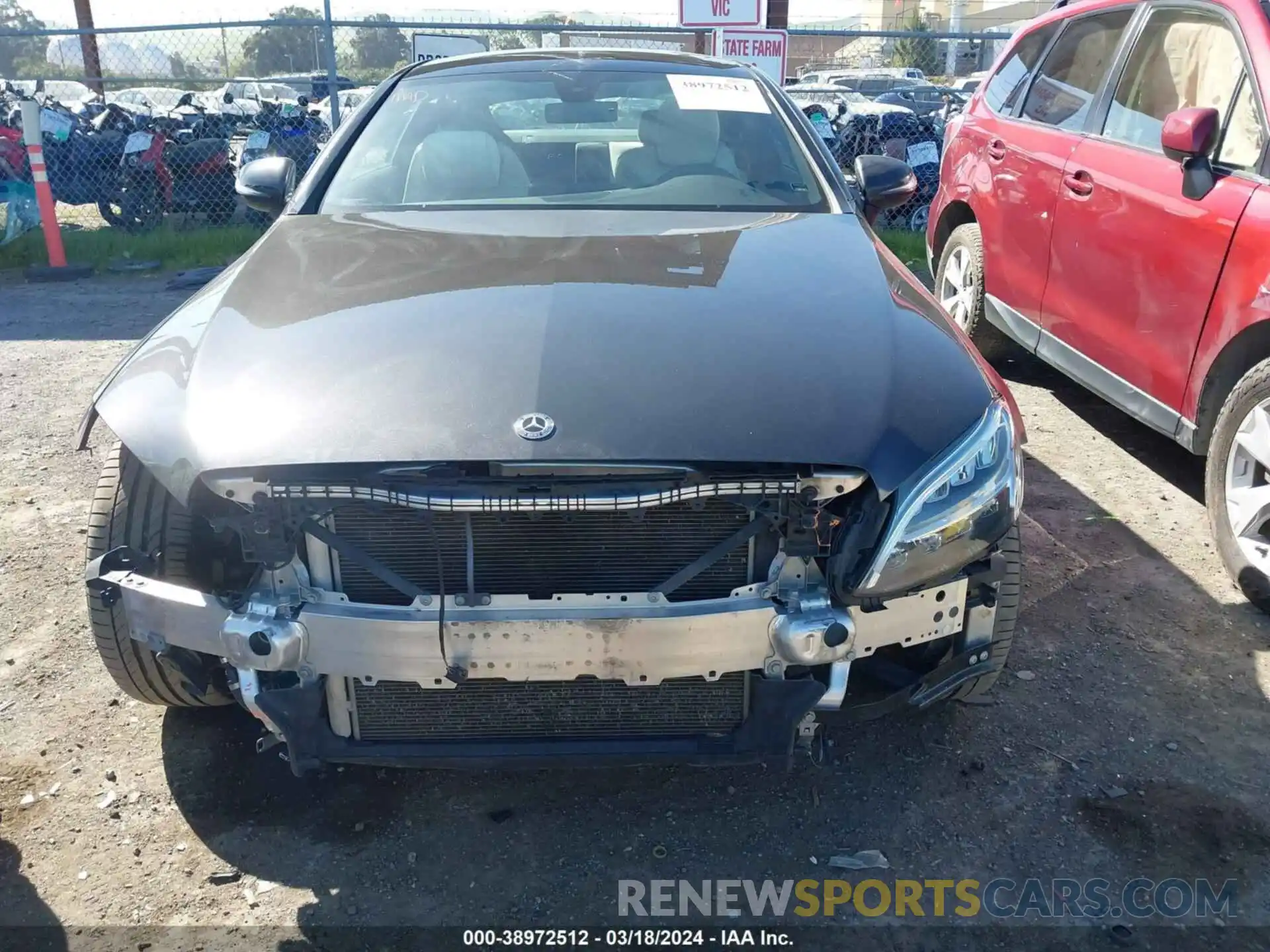 13 Photograph of a damaged car WDDWJ8DB4KF877436 MERCEDES-BENZ C 300 2019