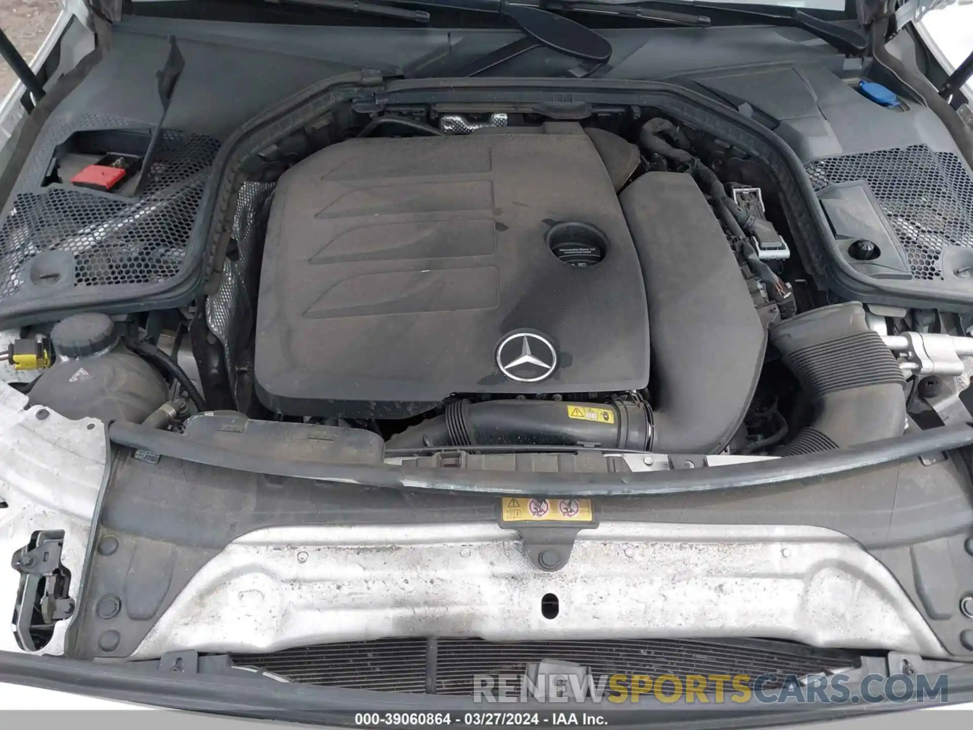 10 Photograph of a damaged car WDDWJ8EB8KF776558 MERCEDES-BENZ C 300 2019