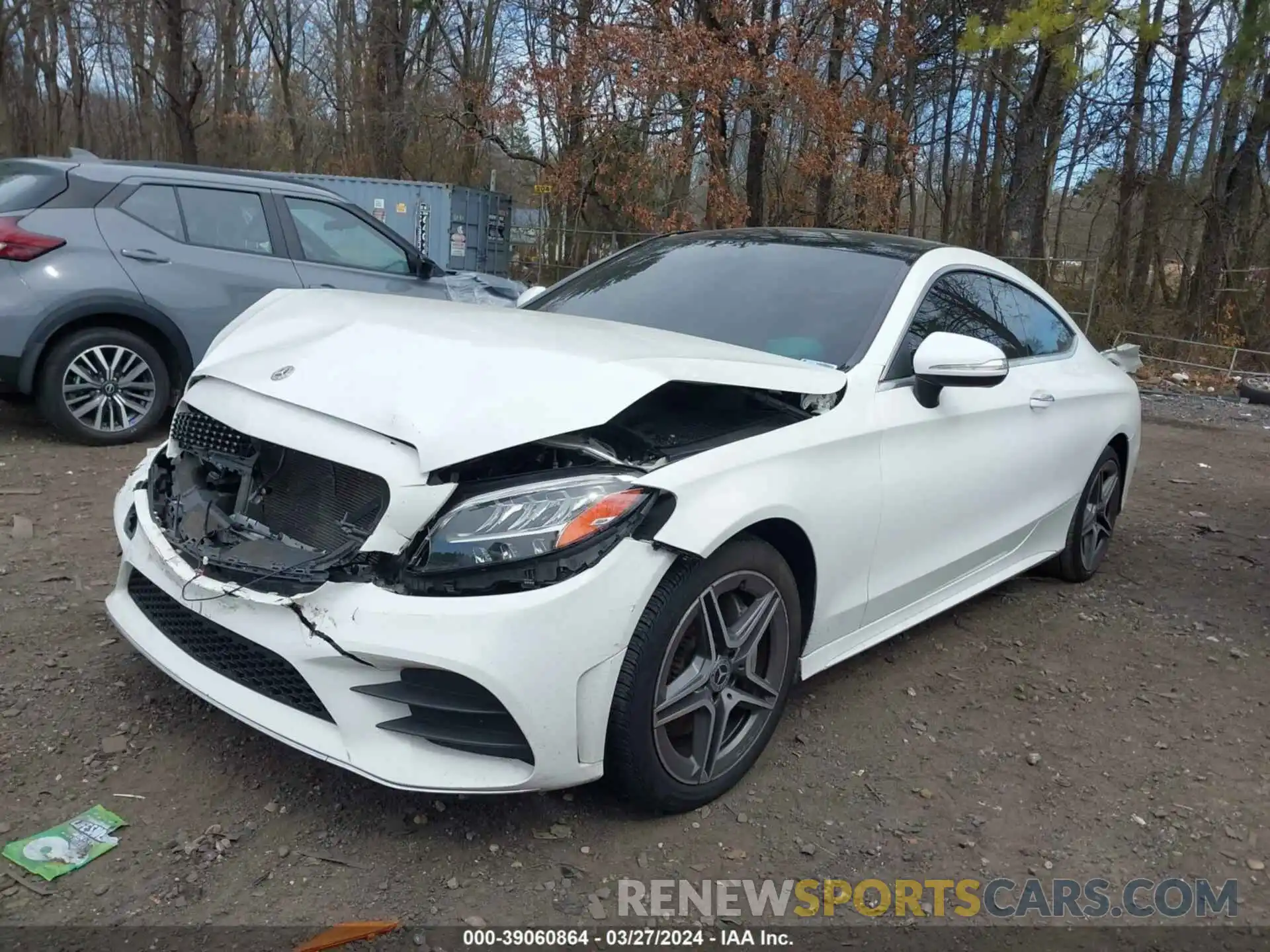 2 Photograph of a damaged car WDDWJ8EB8KF776558 MERCEDES-BENZ C 300 2019