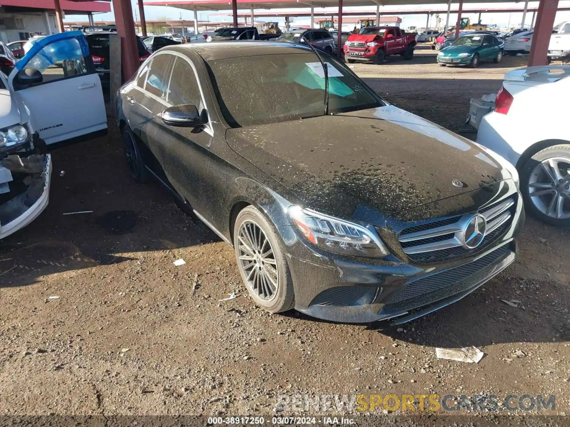 1 Photograph of a damaged car 55SWF8DB0LU325304 MERCEDES-BENZ C 300 2020