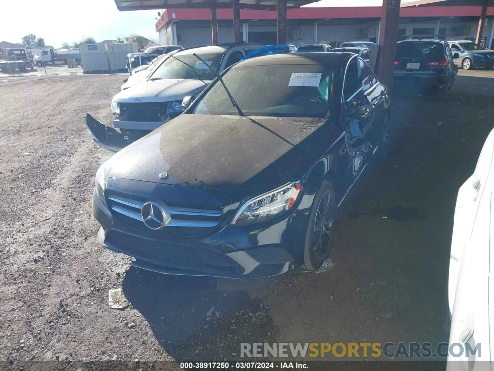 2 Photograph of a damaged car 55SWF8DB0LU325304 MERCEDES-BENZ C 300 2020