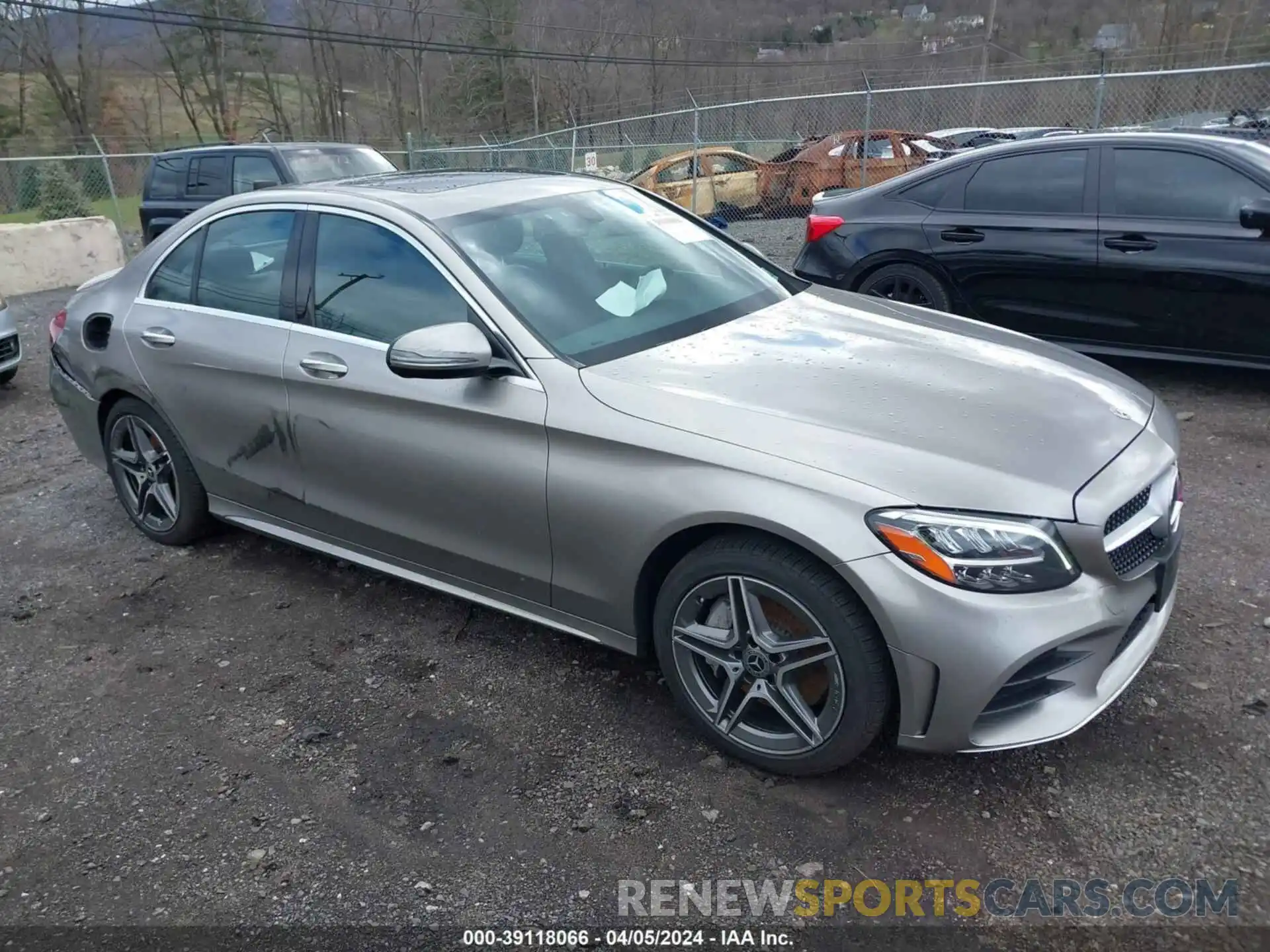 1 Photograph of a damaged car 55SWF8EB3LU326882 MERCEDES-BENZ C 300 2020