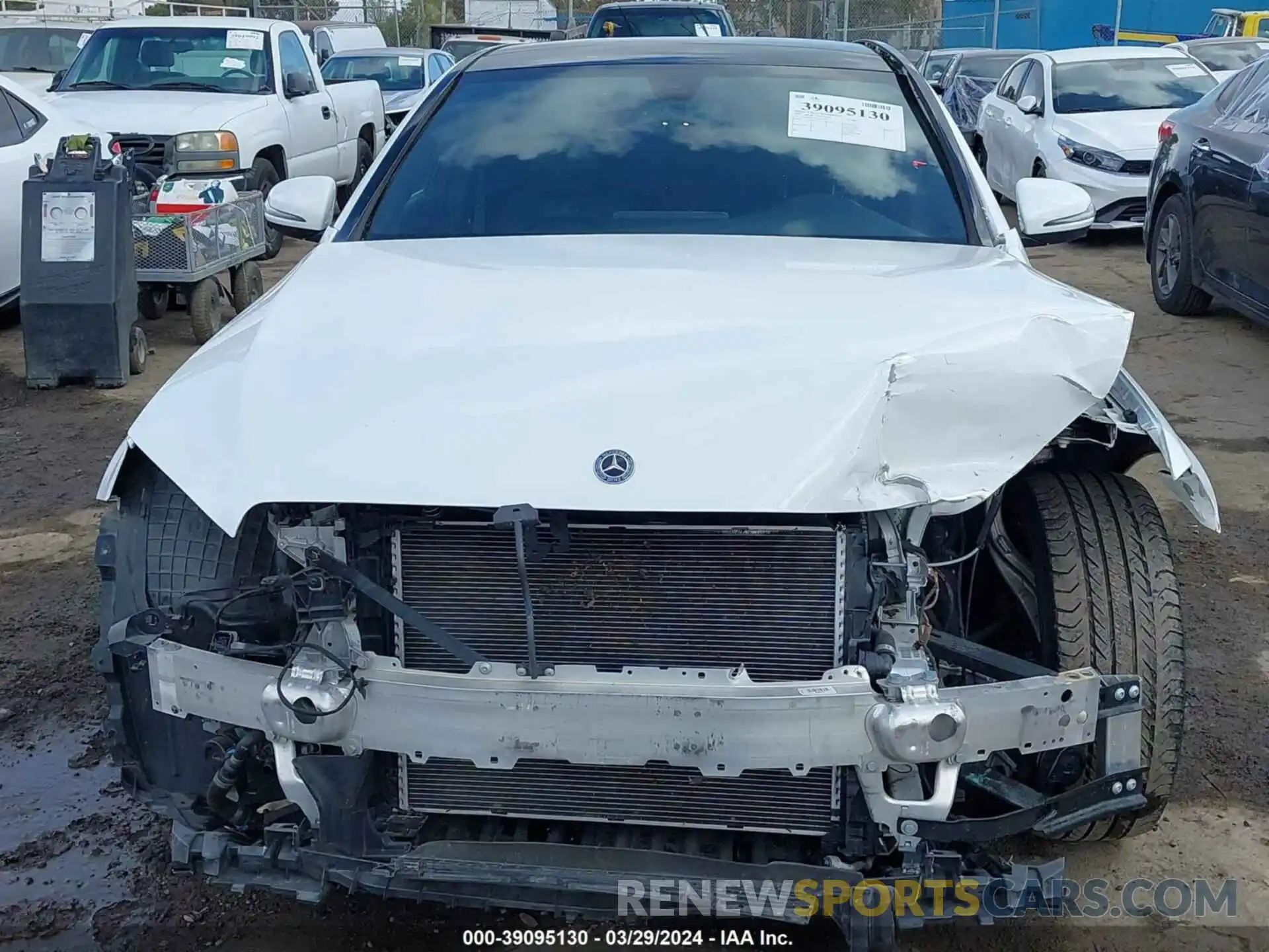 13 Photograph of a damaged car W1KWF8DB0LR590564 MERCEDES-BENZ C 300 2020