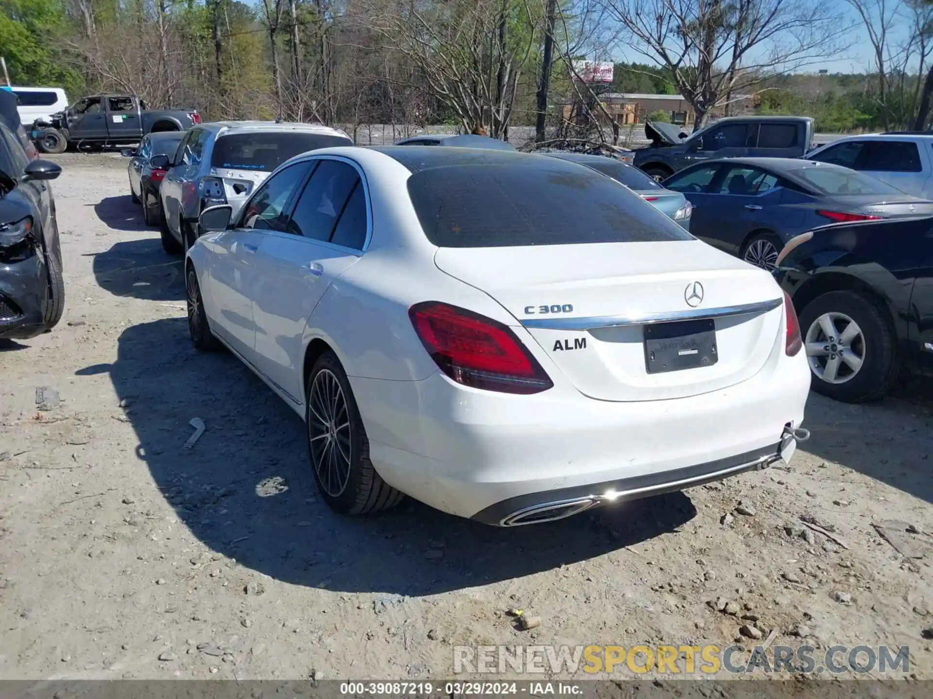 3 Photograph of a damaged car W1KWF8DB5LR588793 MERCEDES-BENZ C 300 2020