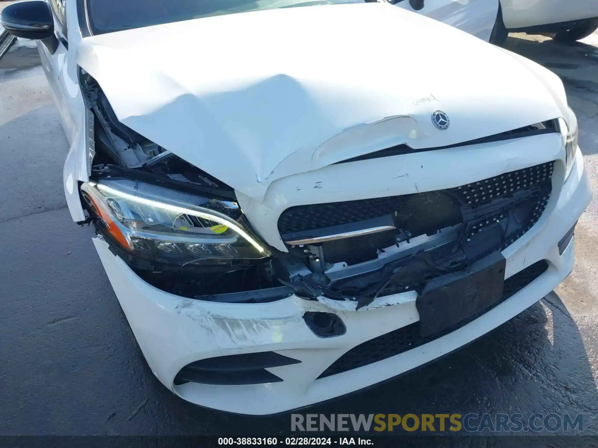 6 Photograph of a damaged car W1KWJ8DB2LF988665 MERCEDES-BENZ C 300 2020