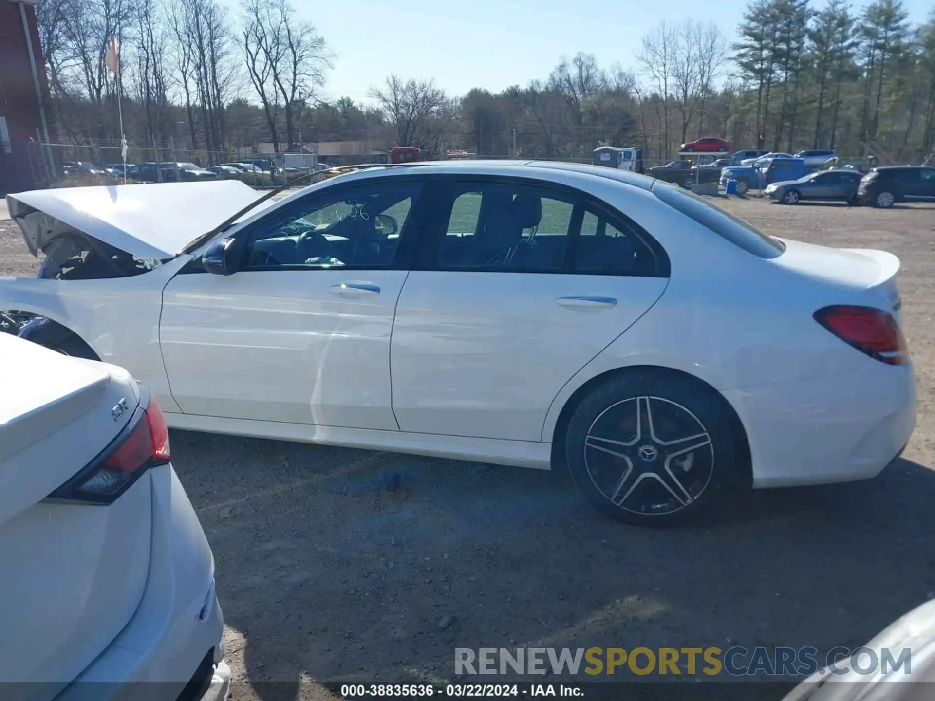 15 Photograph of a damaged car WDDWF8EB4LR562586 MERCEDES-BENZ C 300 2020