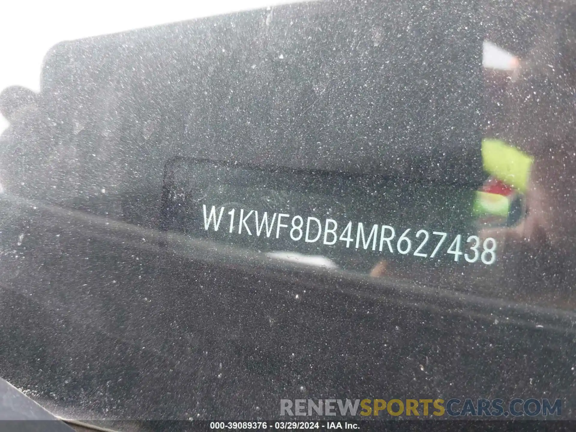 9 Photograph of a damaged car W1KWF8DB4MR627438 MERCEDES-BENZ C 300 2021