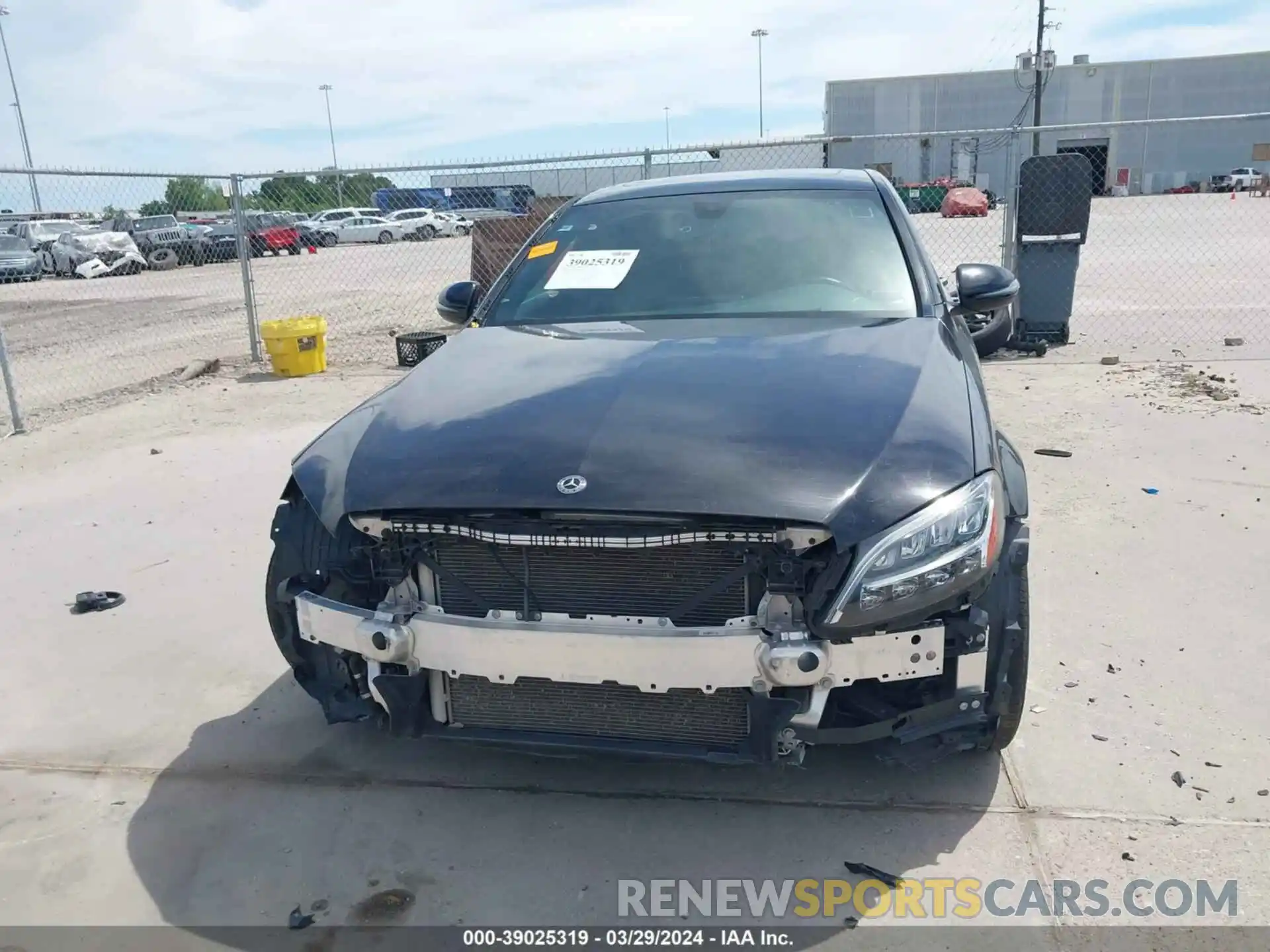 13 Photograph of a damaged car W1KWF8DB9MR631601 MERCEDES-BENZ C 300 2021