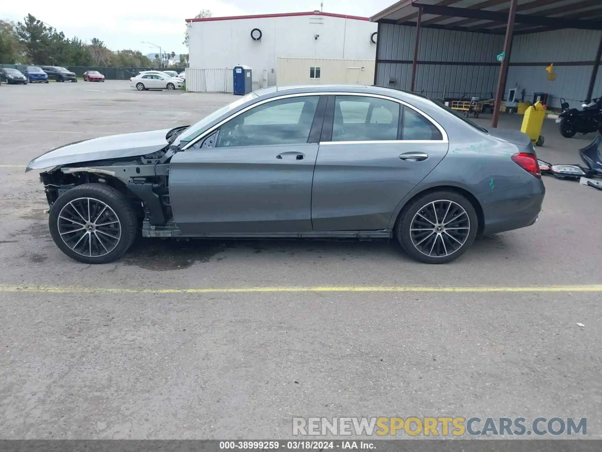 15 Photograph of a damaged car W1KWF8DB9MR647328 MERCEDES-BENZ C 300 2021