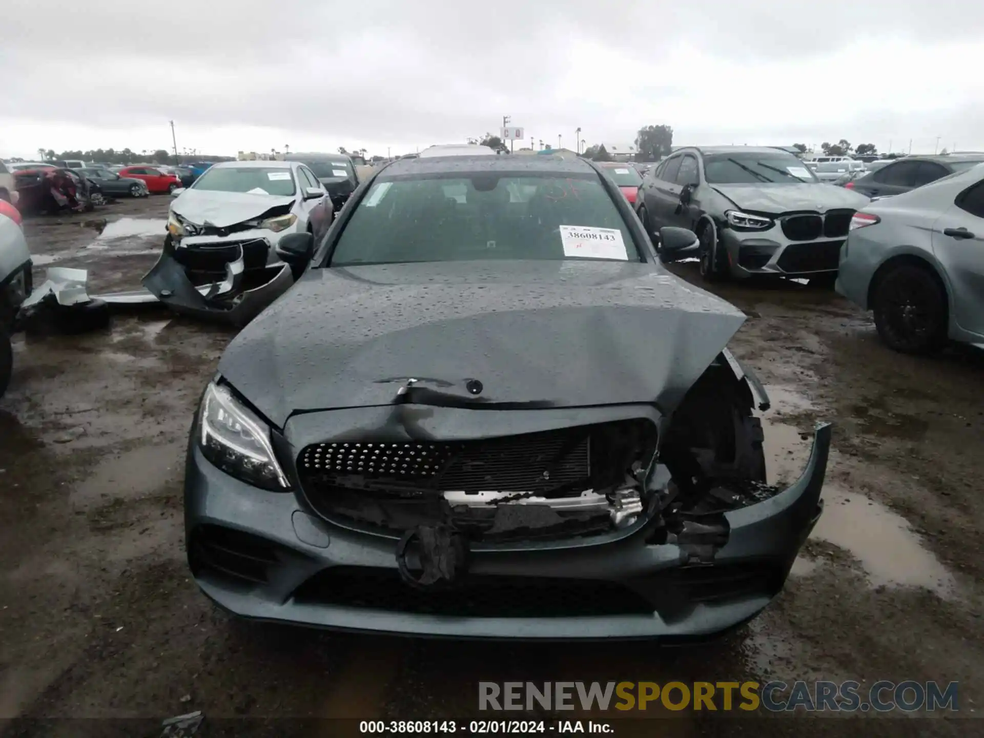 11 Photograph of a damaged car W1KWF8DBXMR642946 MERCEDES-BENZ C 300 2021